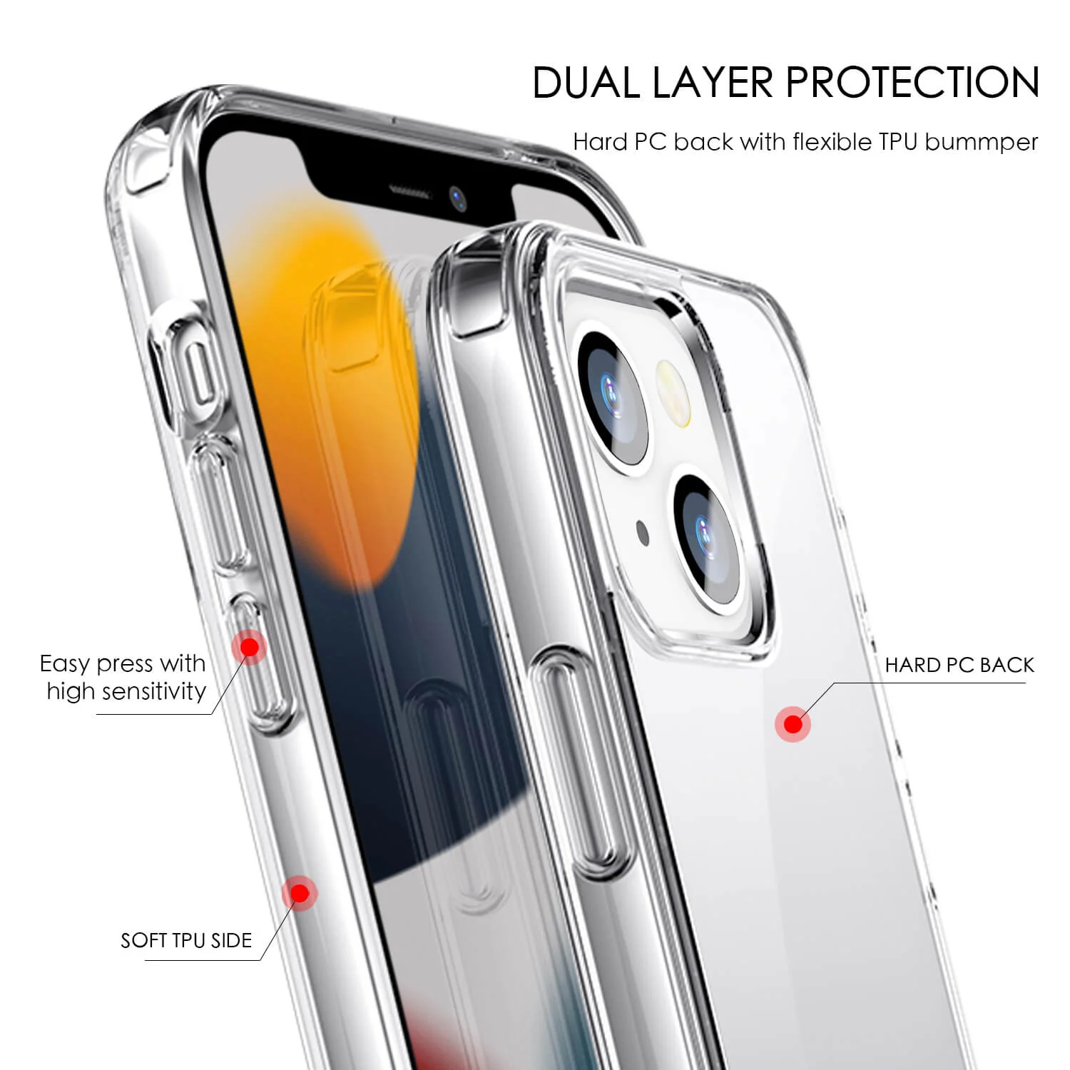 Tough On iPhone 13 Case Clear Air - Image 3