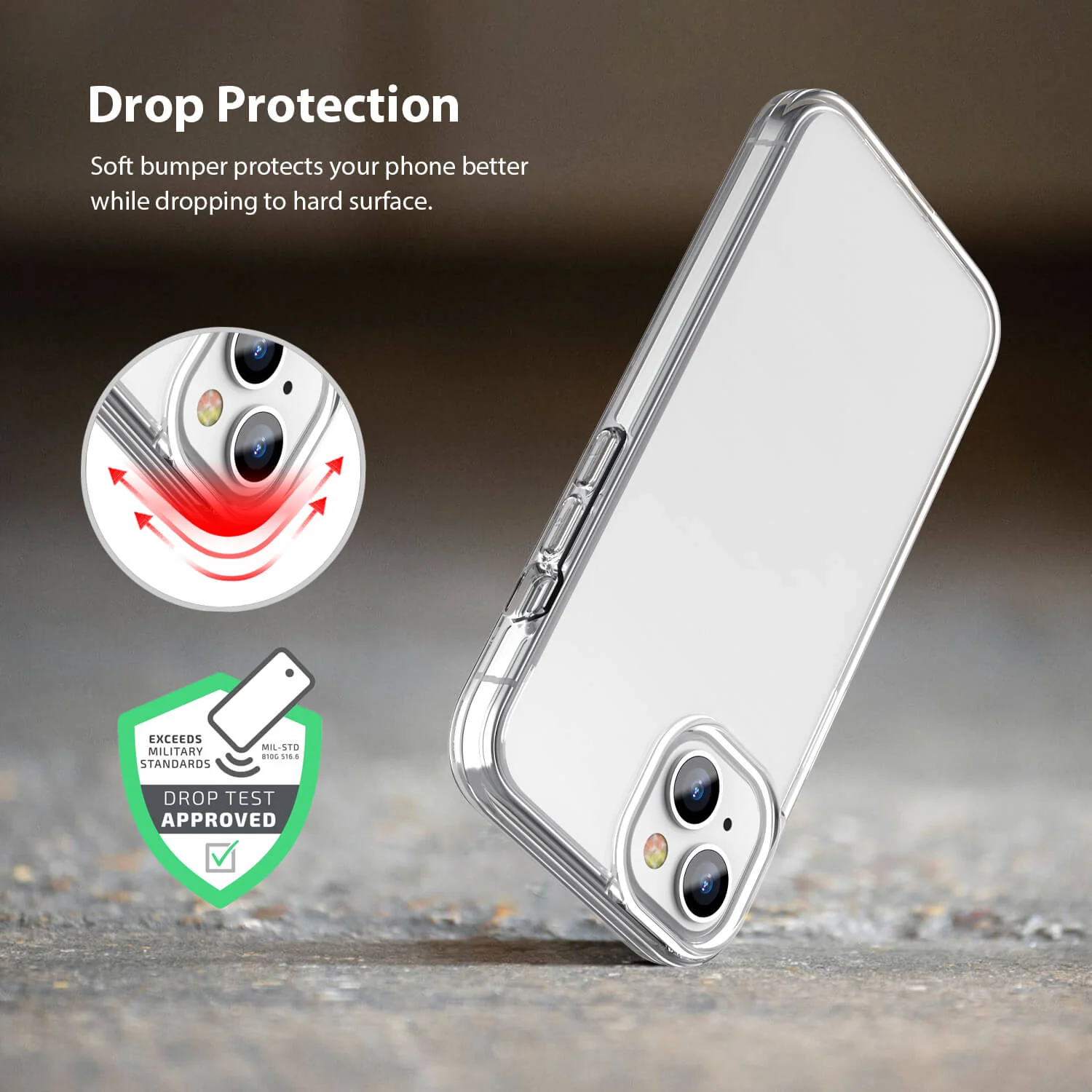 Tough On iPhone 13 Case Clear - Image 3