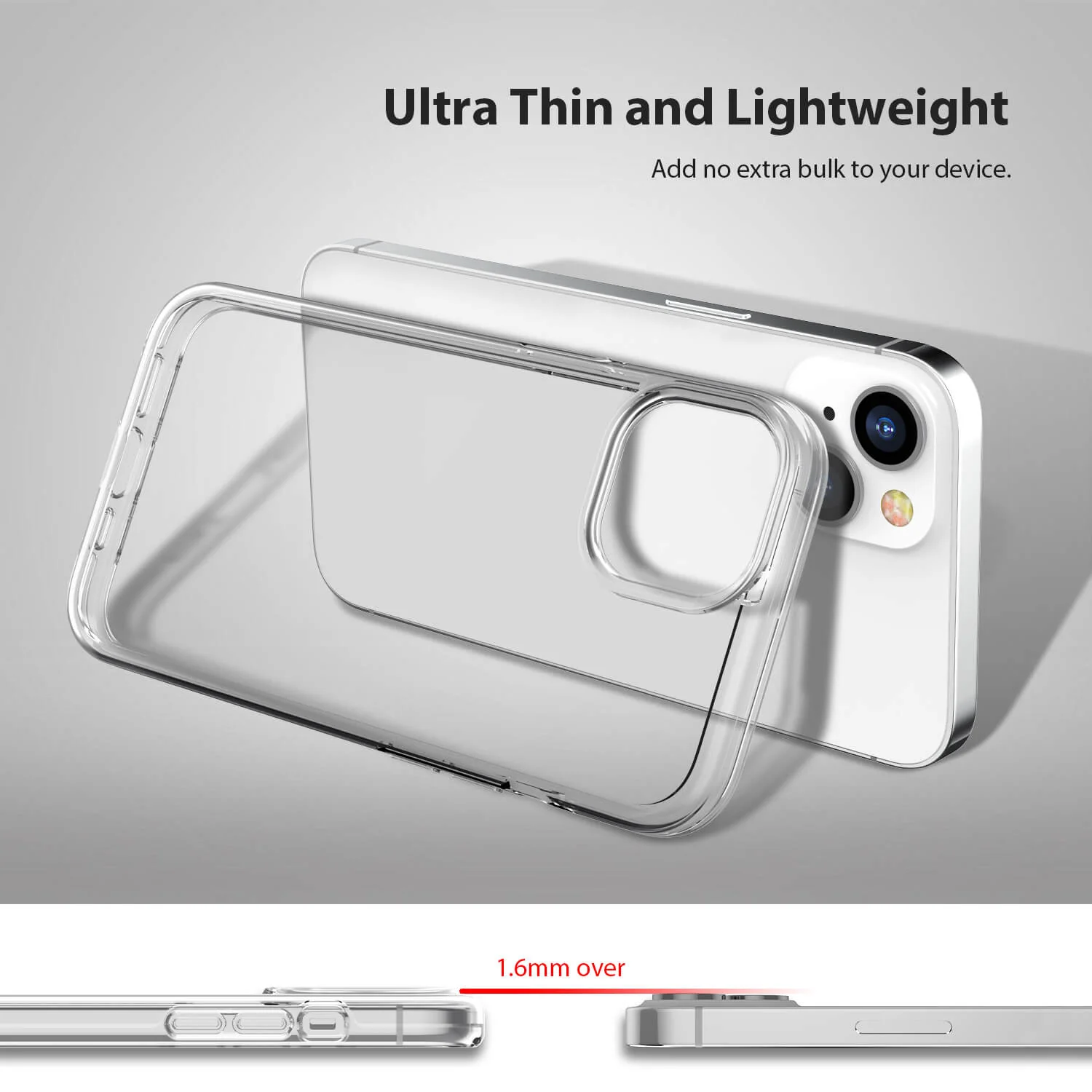 Tough On iPhone 13 Case Clear - Image 4