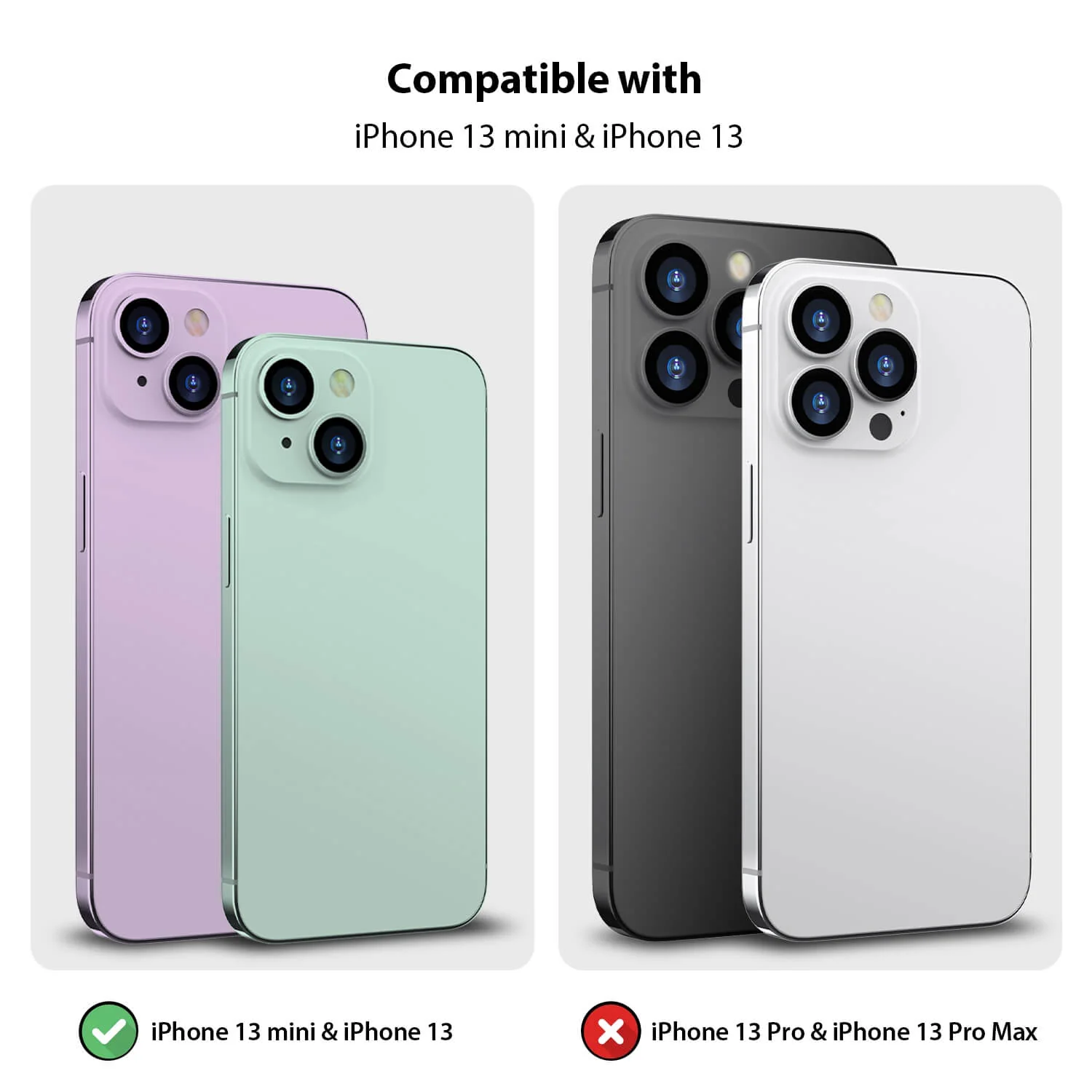 Tough On iPhone 13 Mini Rear Camera Protector Tempered Glass - Image 10