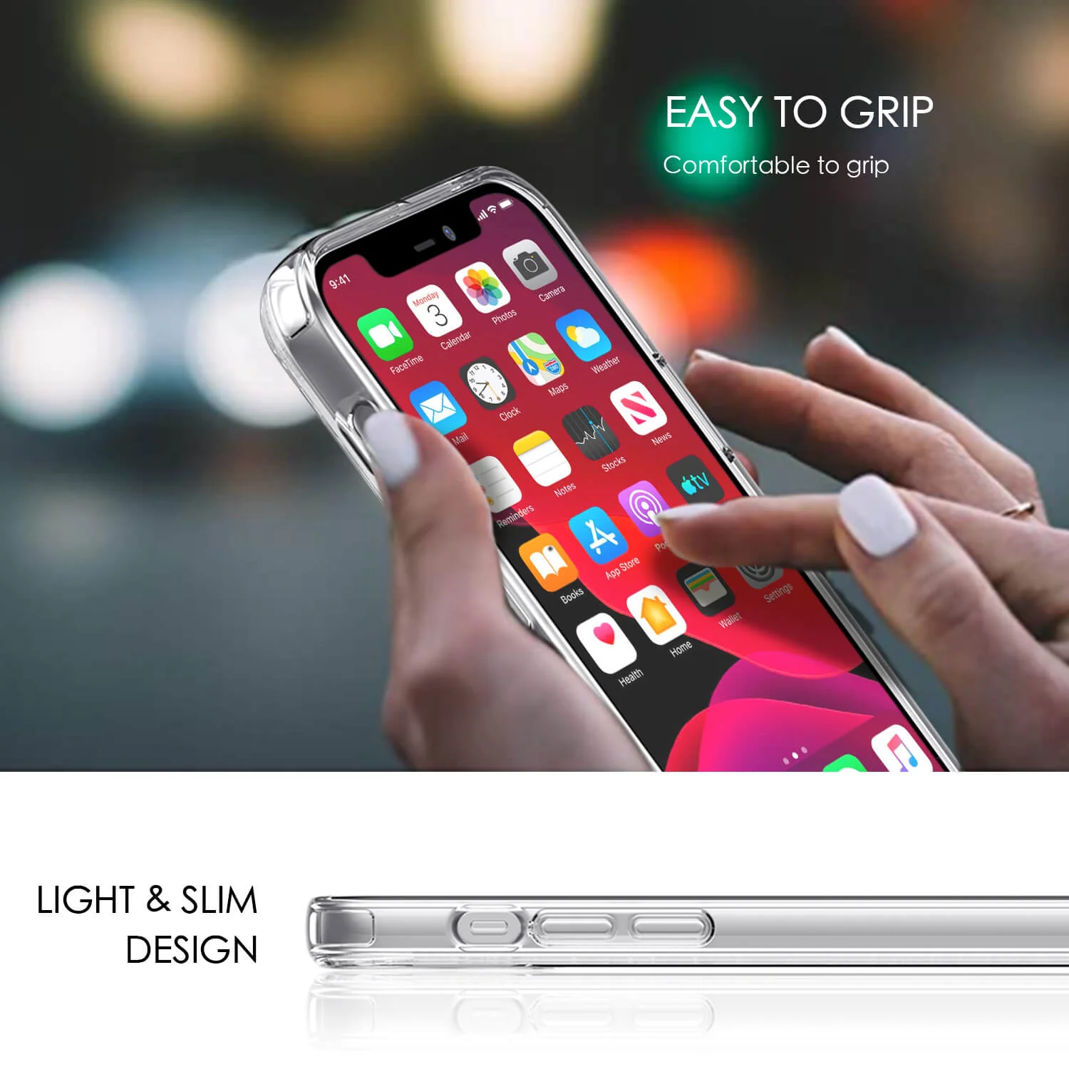 Tough On iPhone 13 mini Case Air Clear - Image 7