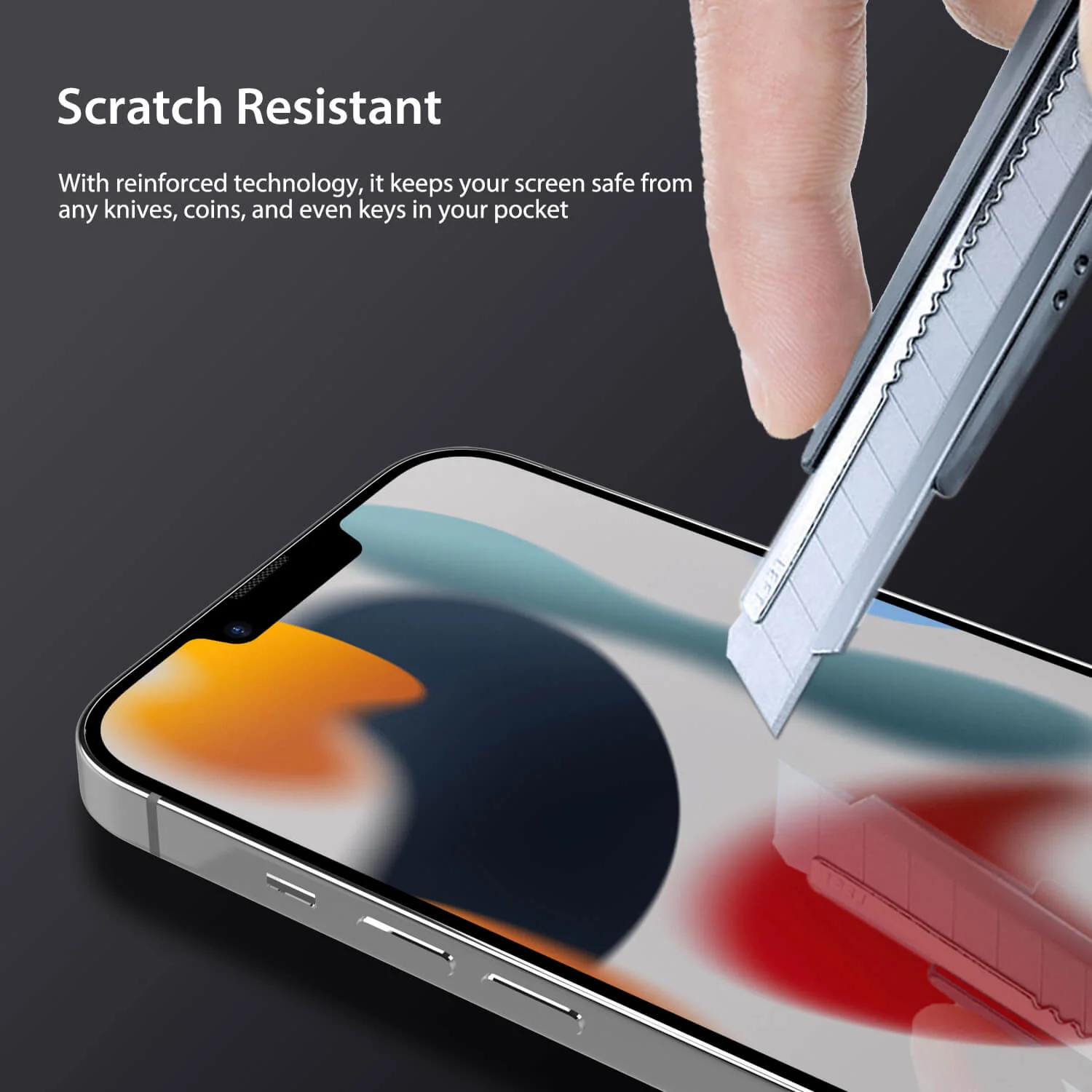 Tough On iPhone 13 Pro Anti Blue Light Screen Protector - Image 7