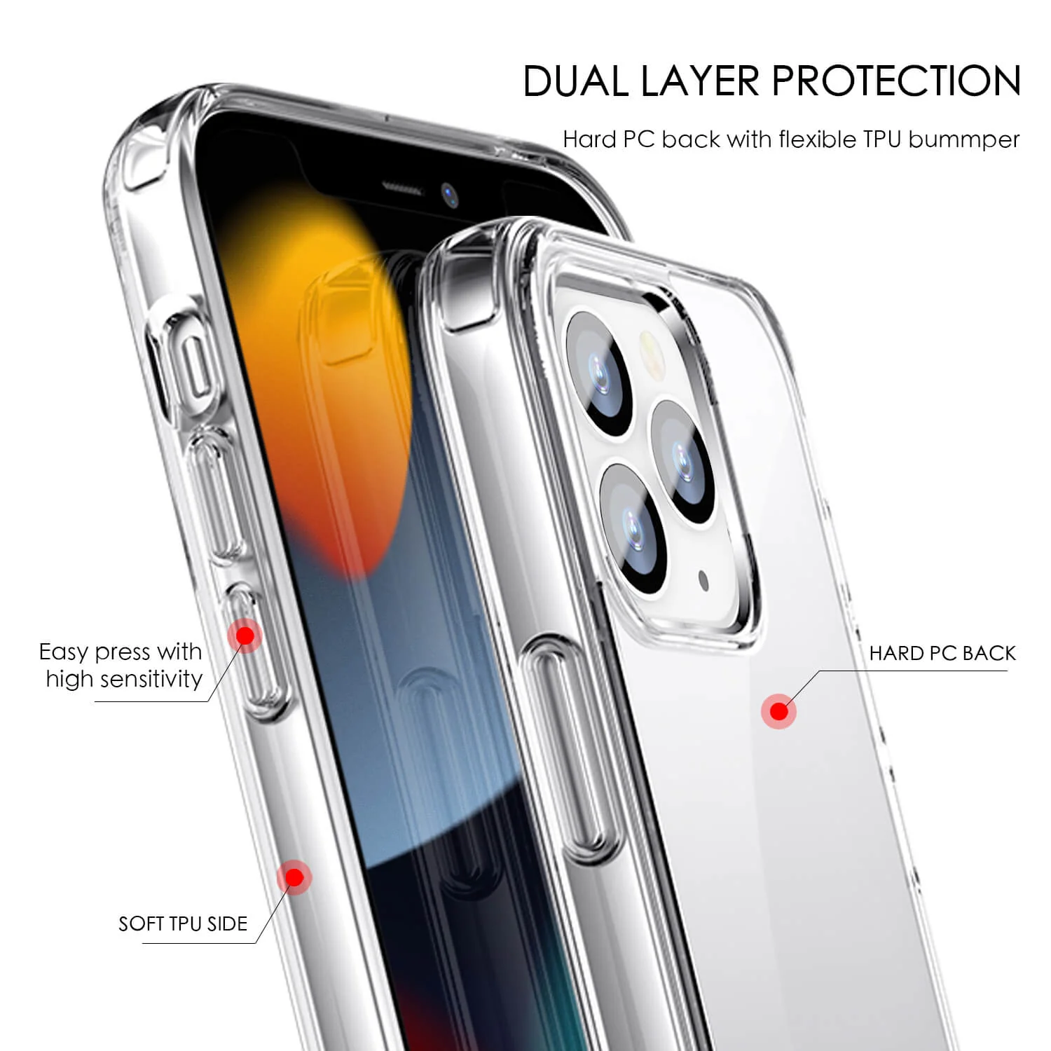 Tough On iPhone 13 Pro Case Air Clear - Image 5