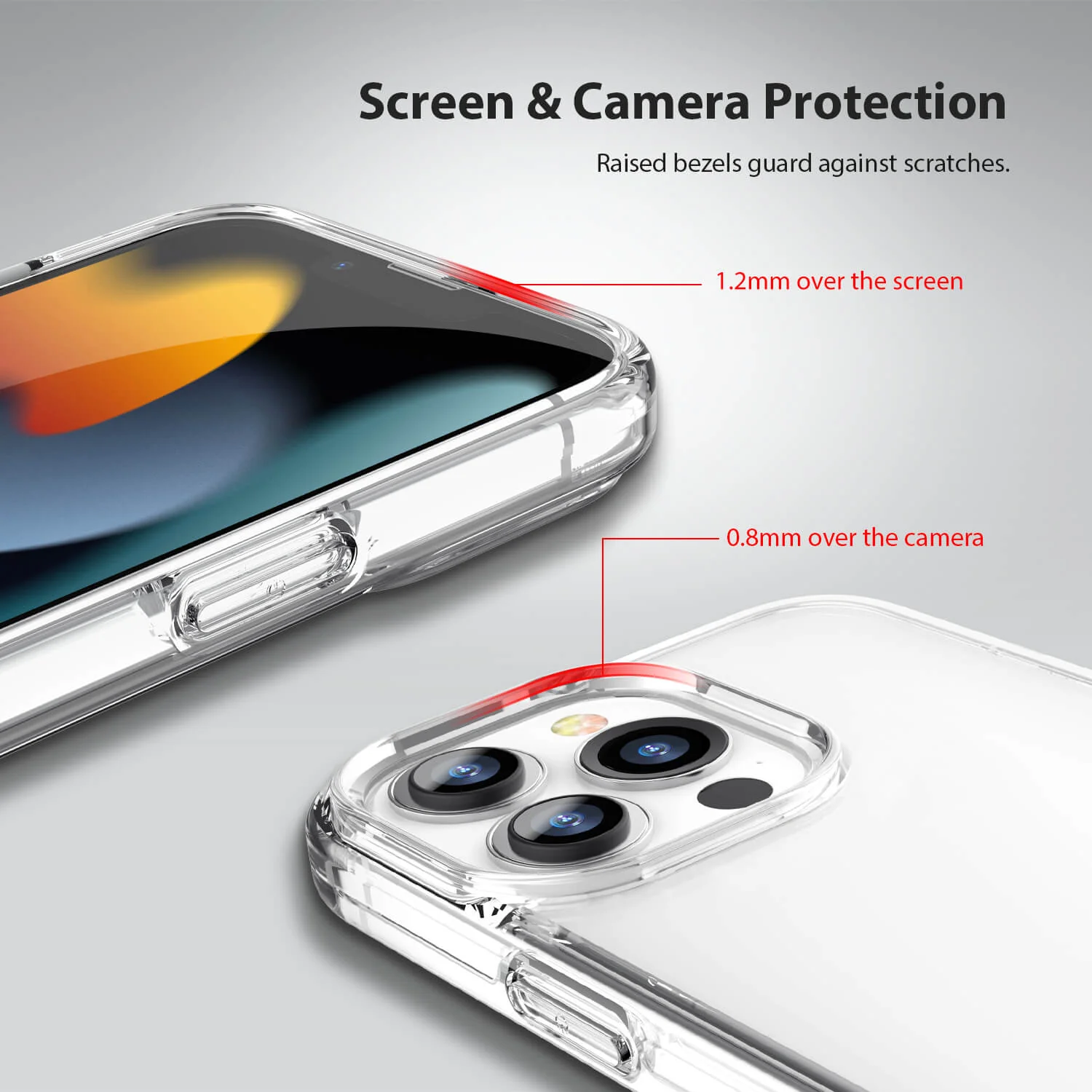 Tough On iPhone 13 Pro Case Clear - Image 2