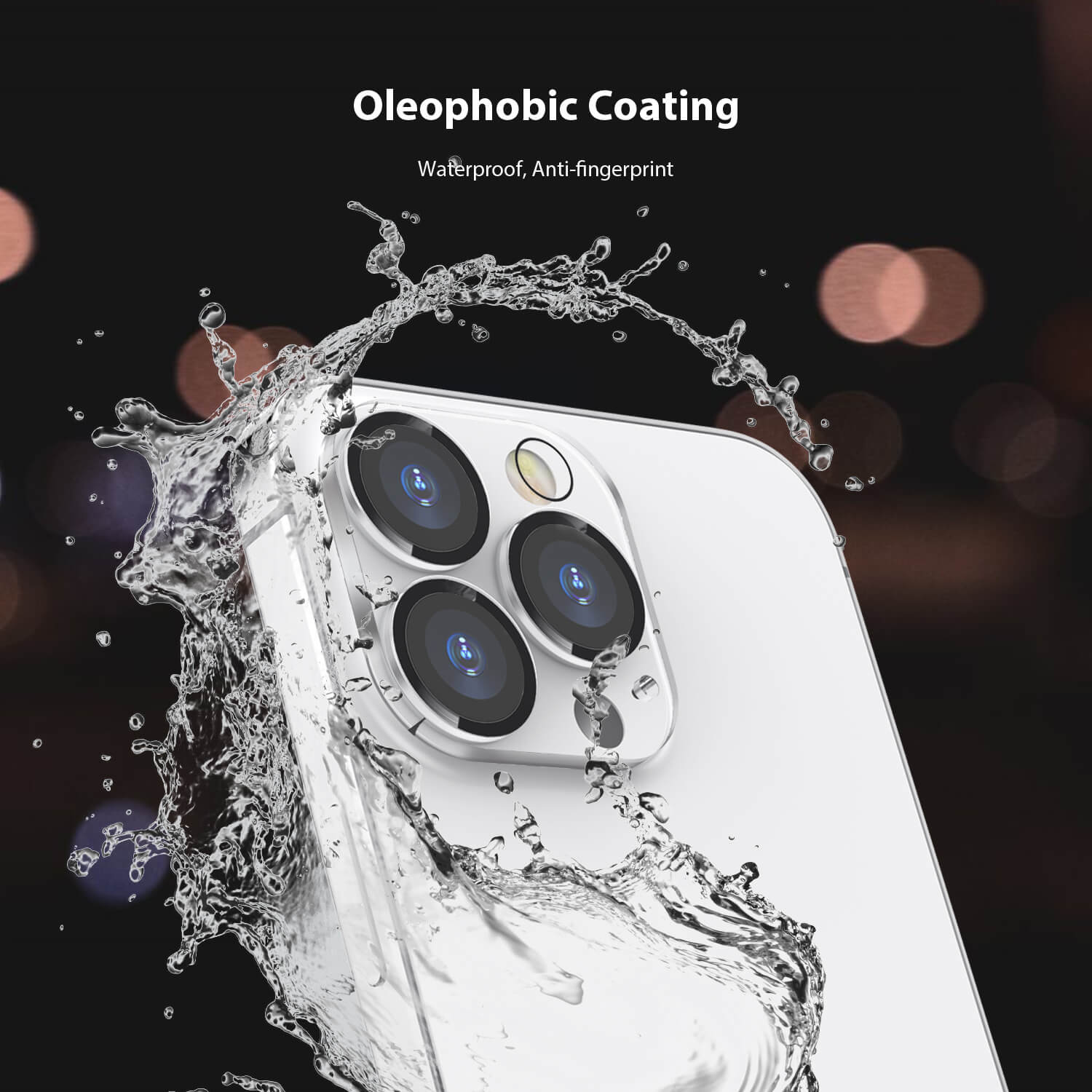 Tough On iPhone 13 Pro Max Rear Camera Protector Tempered Glass - Image 4