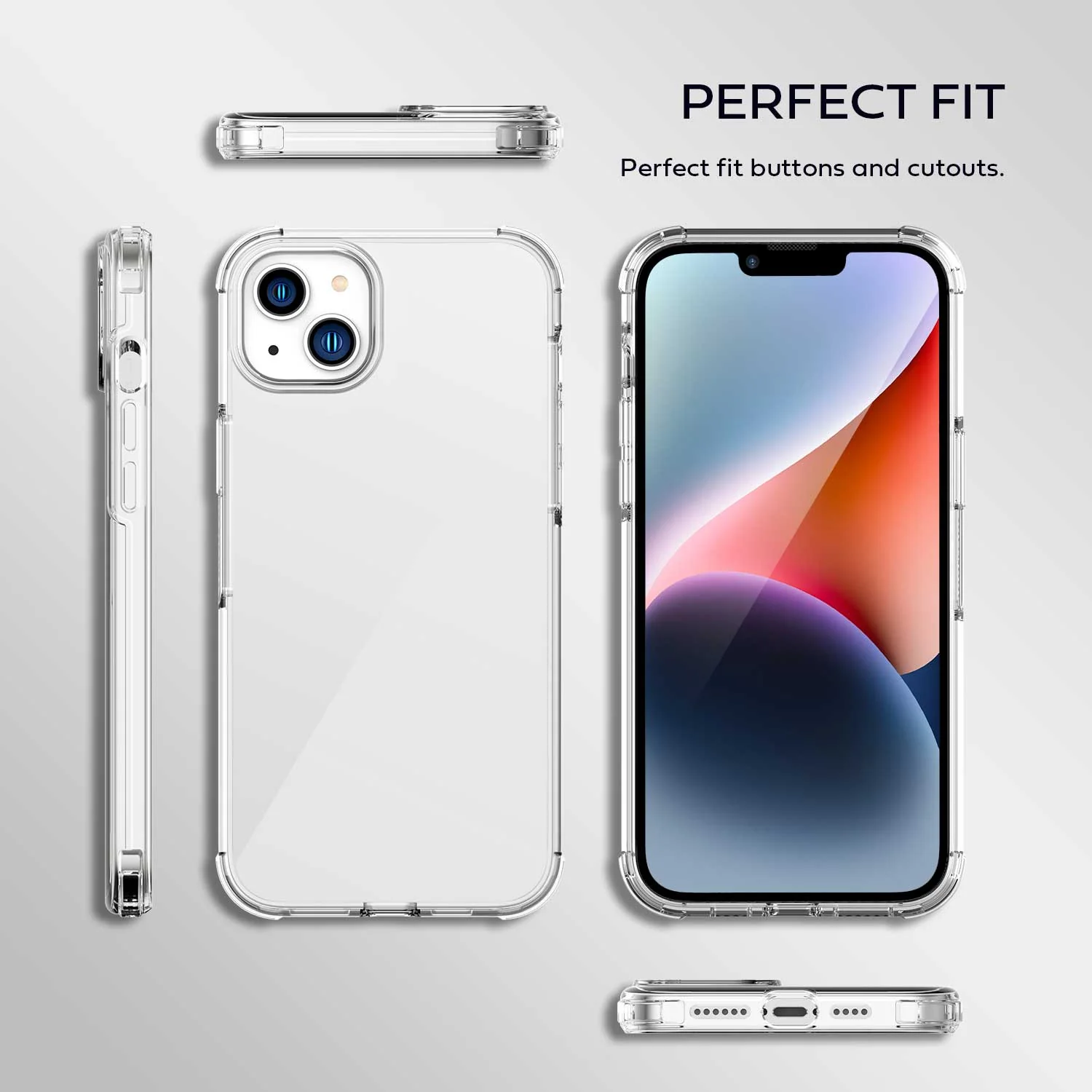 Tough On iPhone 14 Plus Case Clear - Image 2
