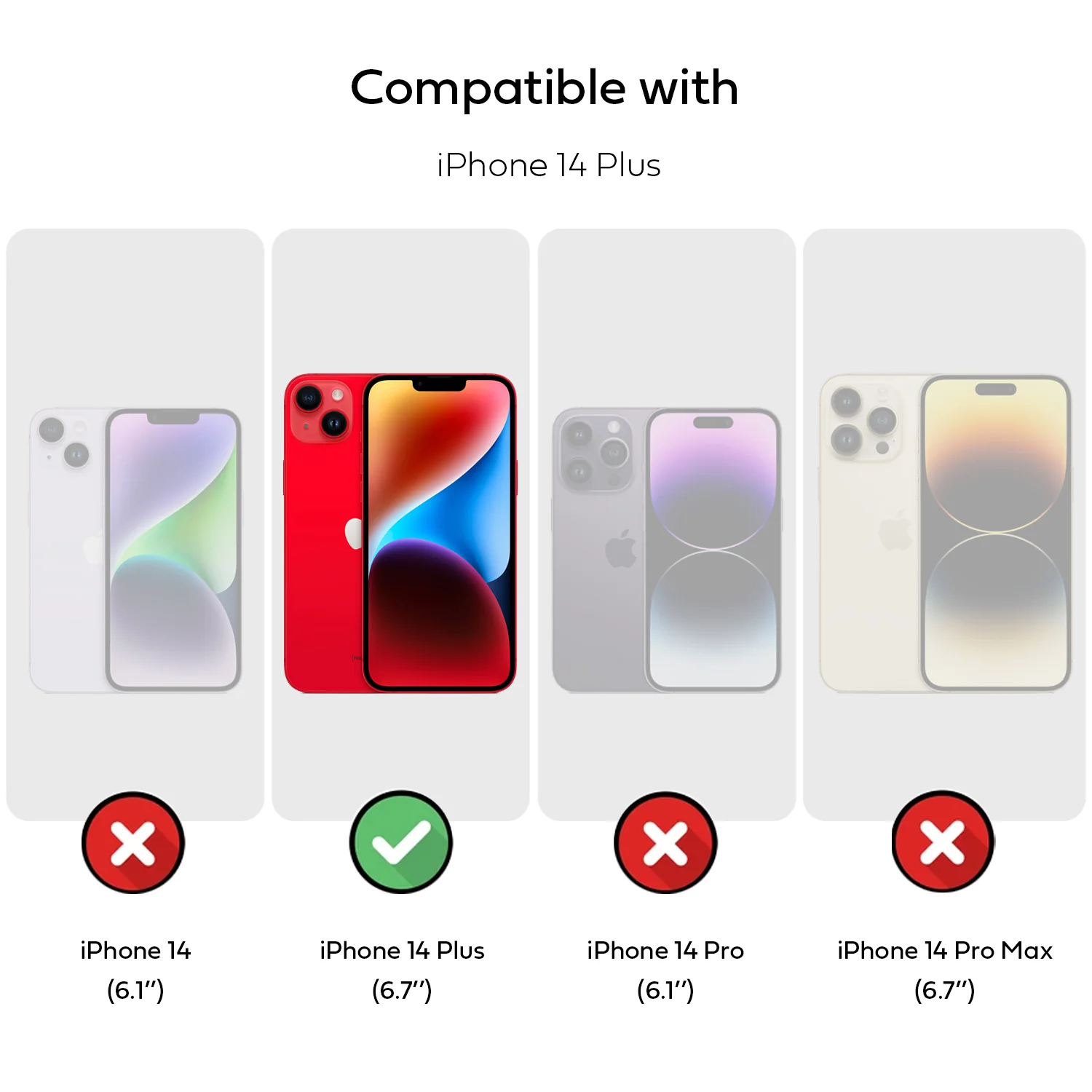 Tough On iPhone 14 Plus Case Clear Air - Image 9