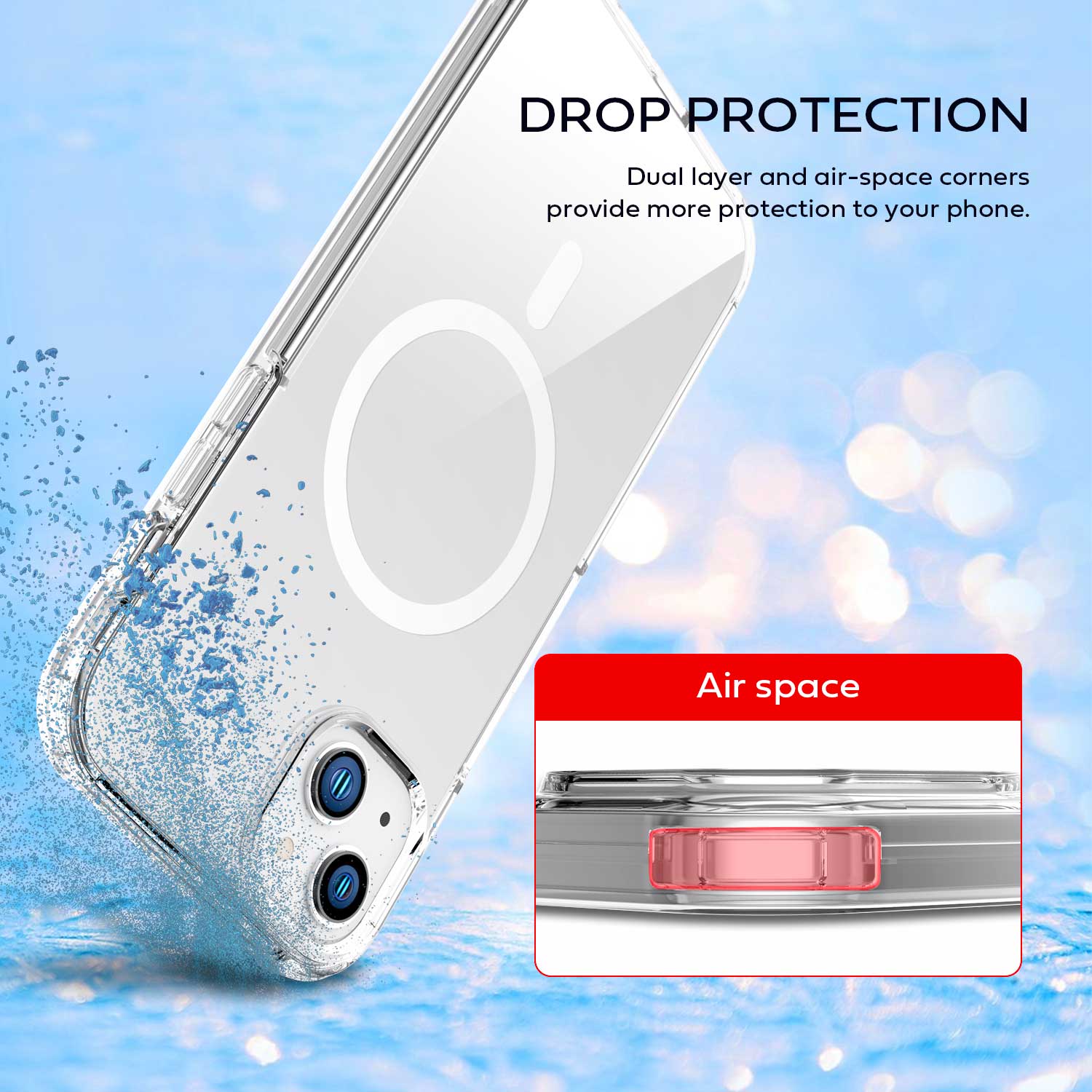 Tough On iPhone 14 Plus Clear Case with Magsafe - Image 6