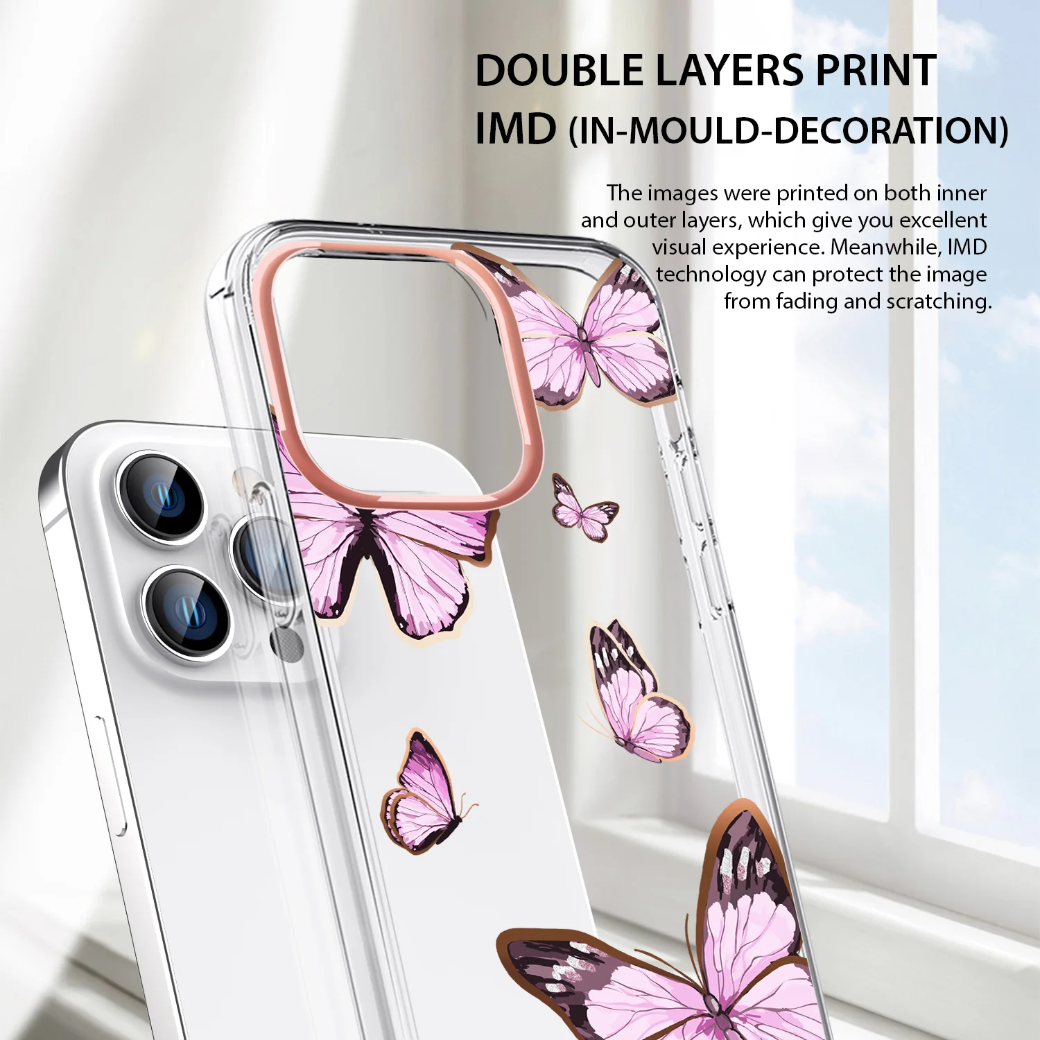 Tough On iPhone 14 Pro Case Butterfly Classic - Image 4