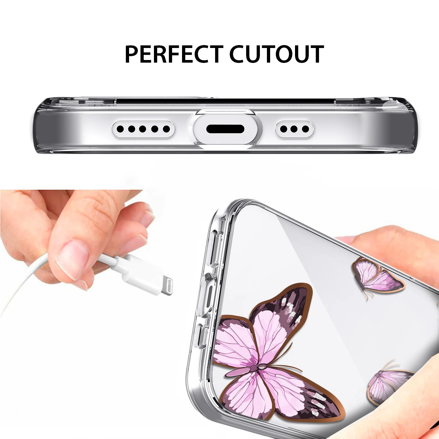Tough On iPhone 14 Pro Case Butterfly Classic - Image 5