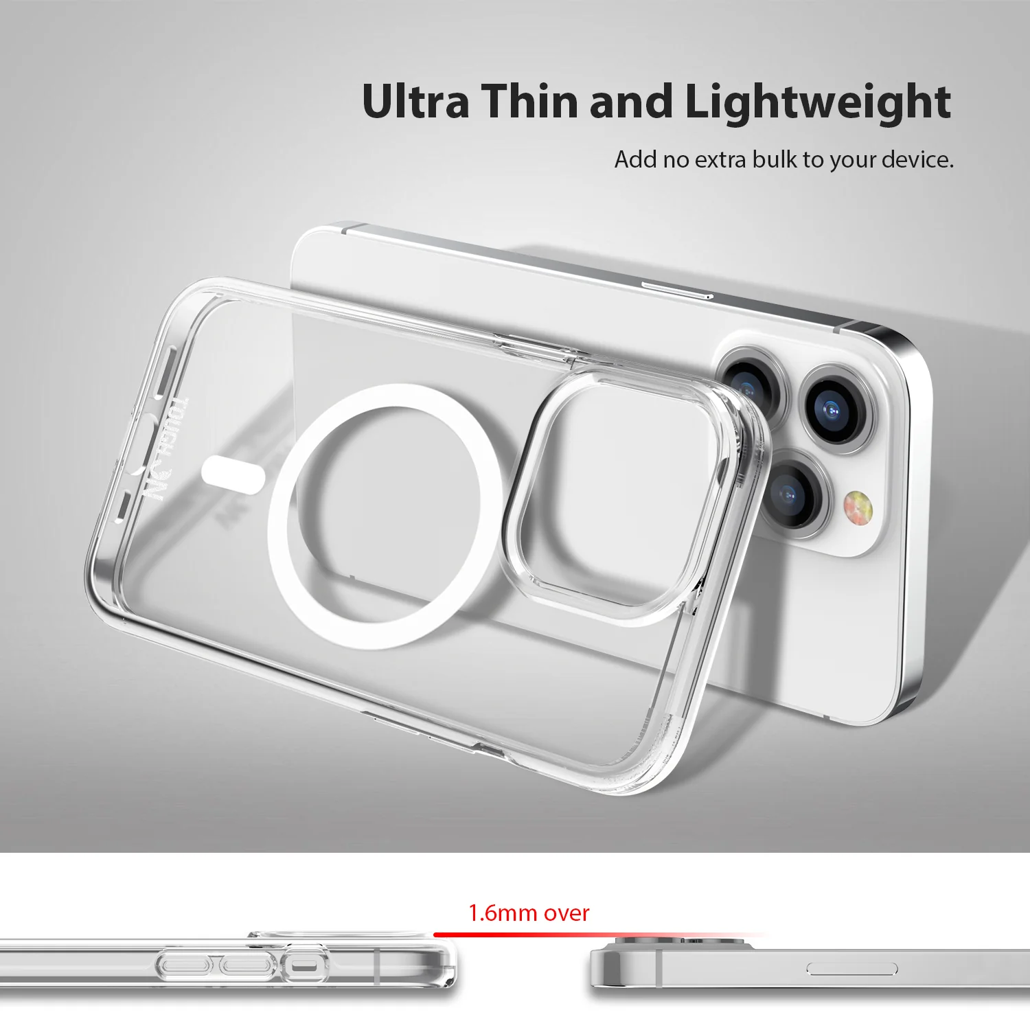 Tough On iPhone 14 Pro Case Clear with Magsafe - Image 5