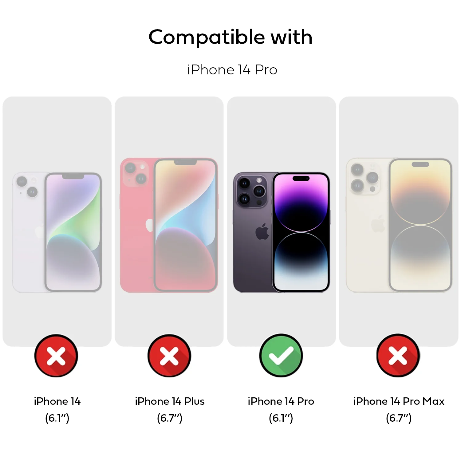 Tough On iPhone 14 Pro Case Clear with Magsafe - Image 9