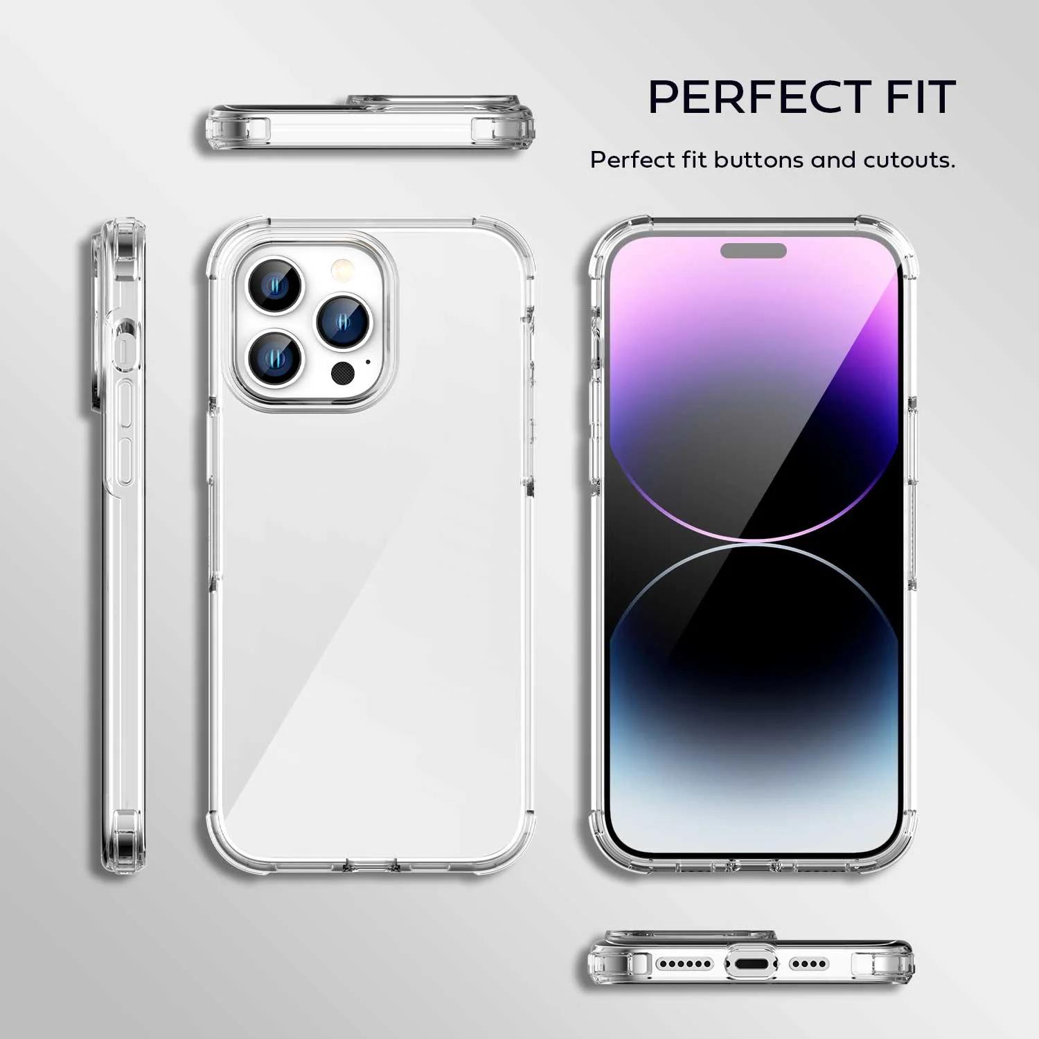 Tough On iPhone 14 Pro Max Case Clear - Image 2