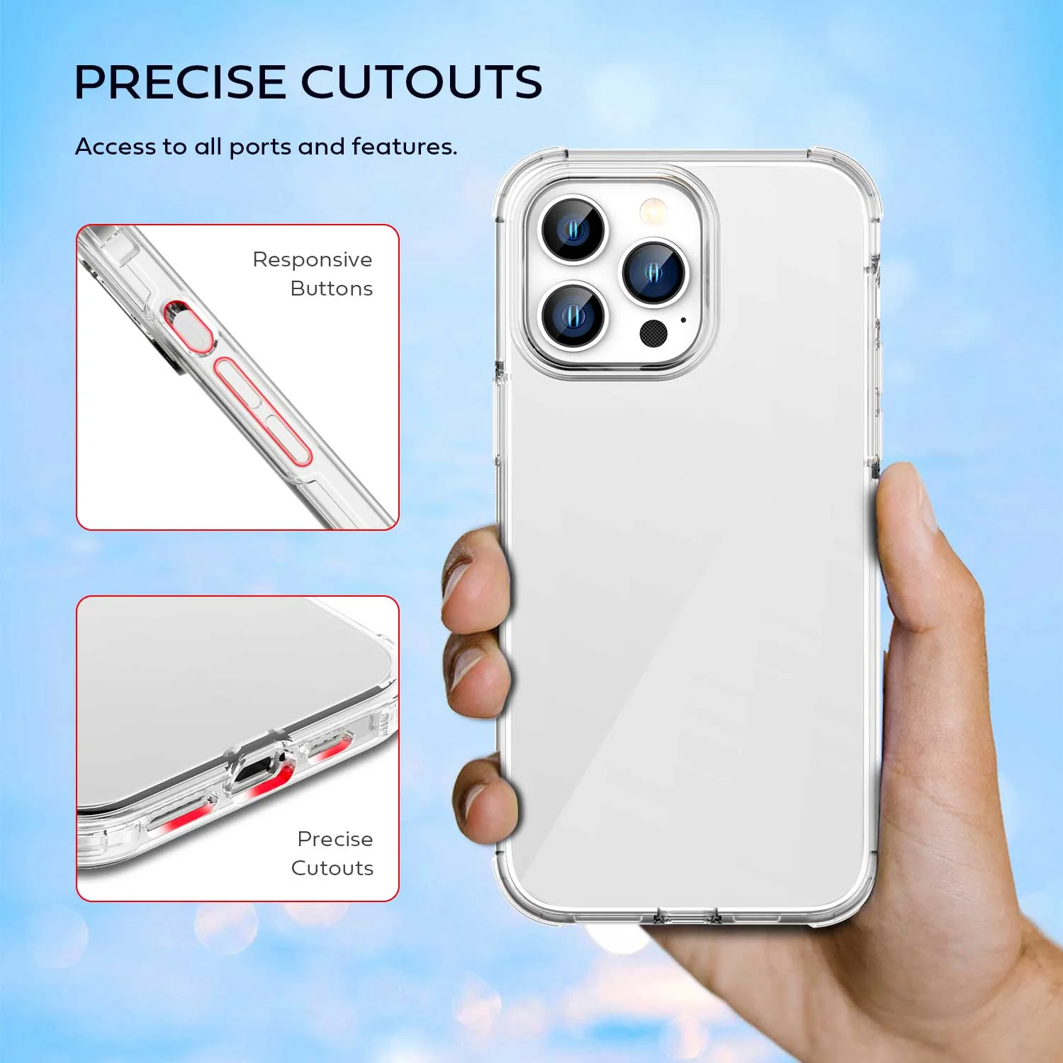 Tough On iPhone 14 Pro Max Case Clear - Image 6