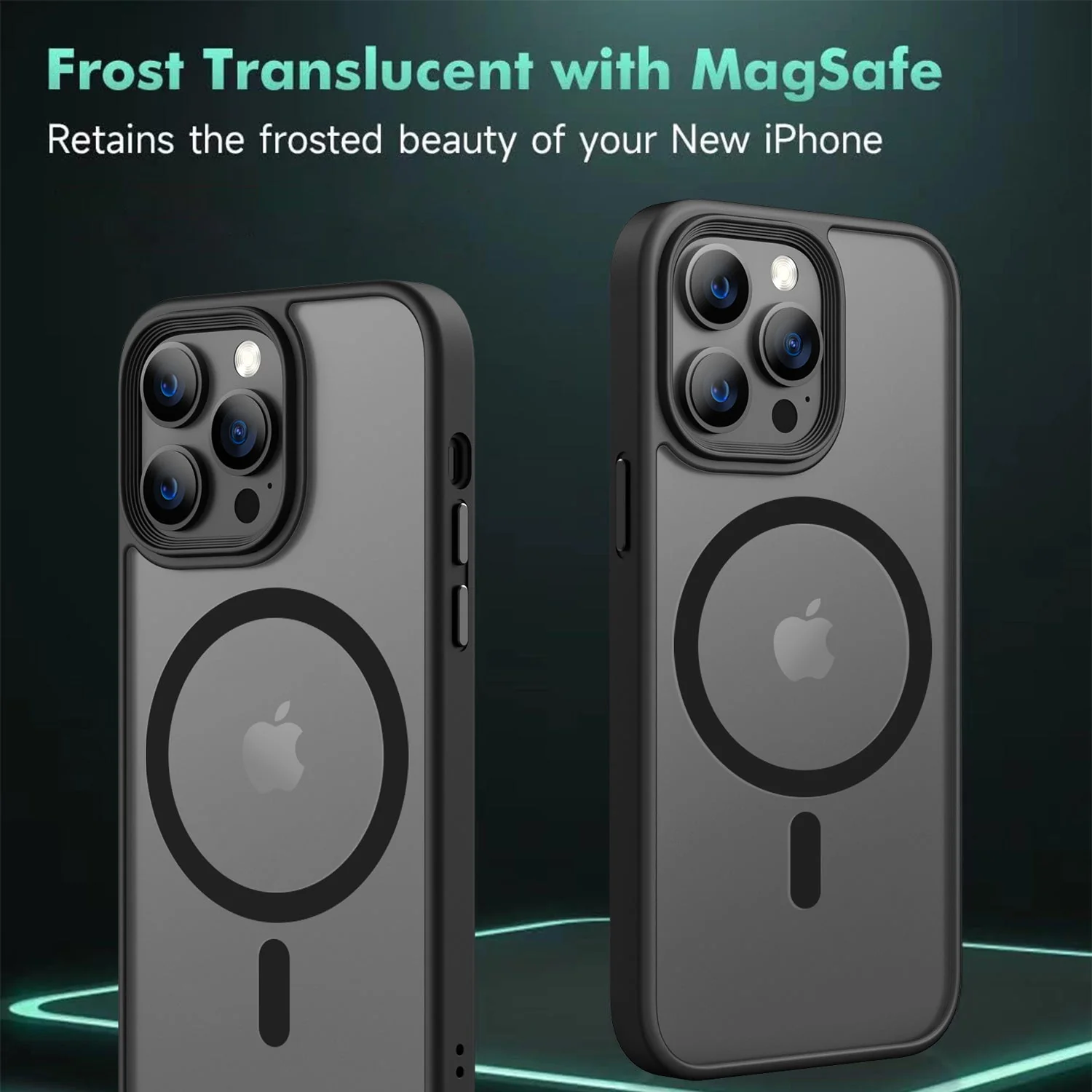 Tough On iPhone 14 Pro Max Matte Case With Magsafe Black - Image 4