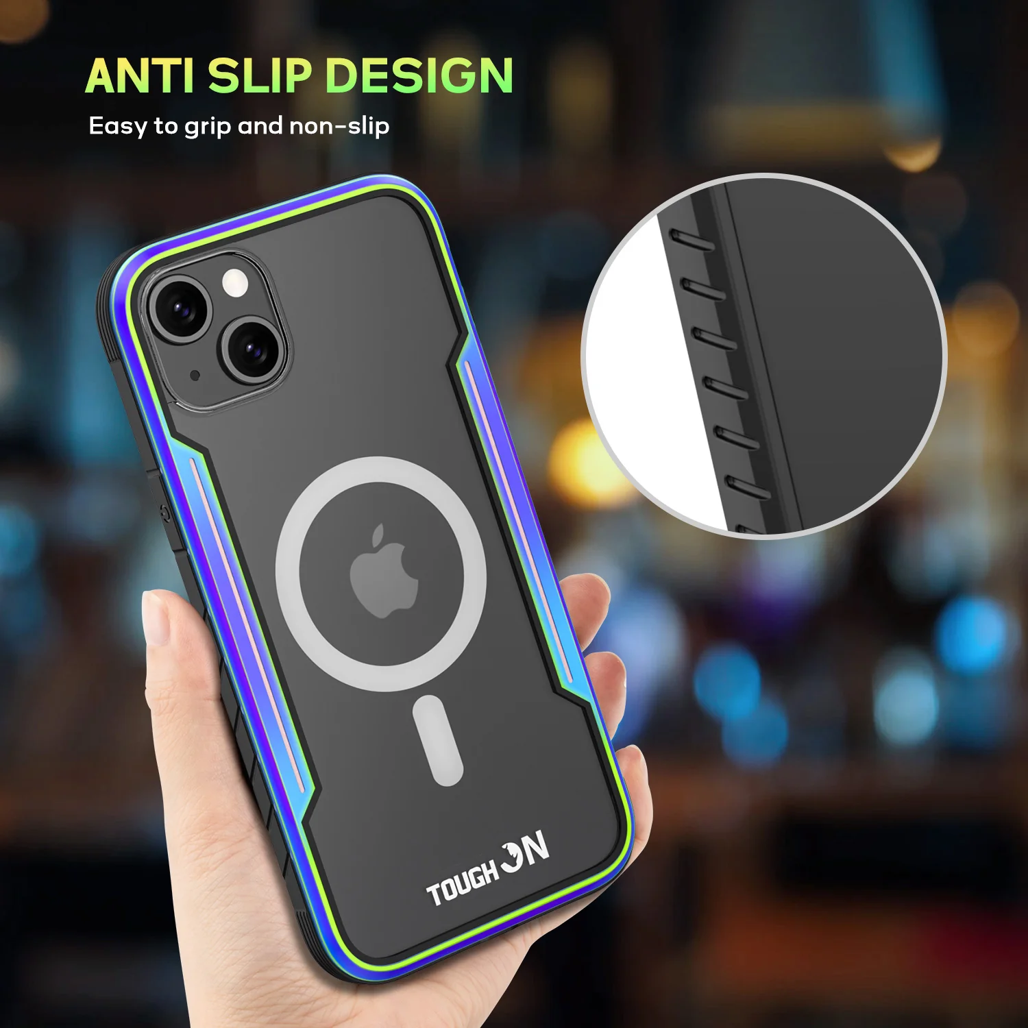Tough On iPhone 16e / iPhone 15 Case Iron Shield with MagSafe - Image 21