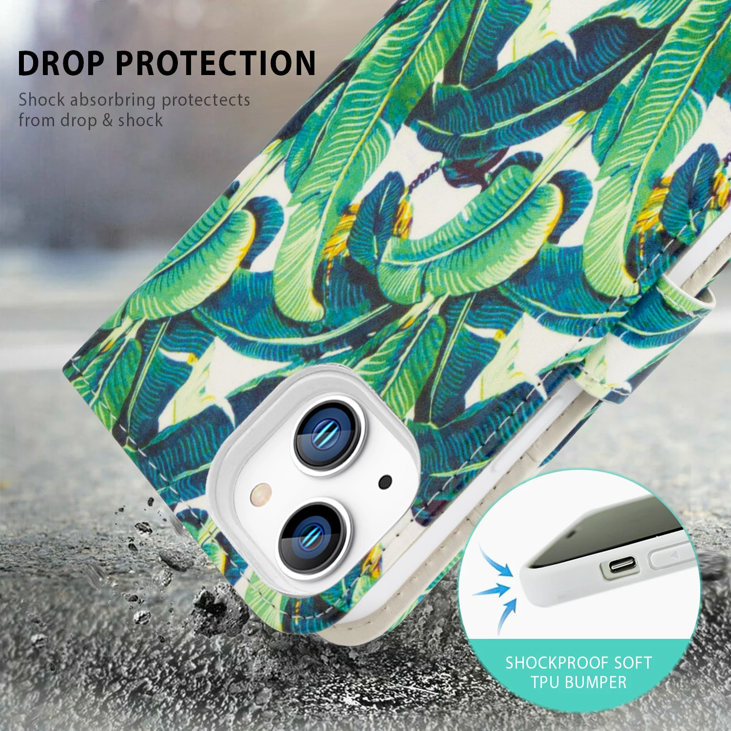 Tough On iPhone 16e / iPhone 15 Case Magnetic Detachable Leather - Image 15