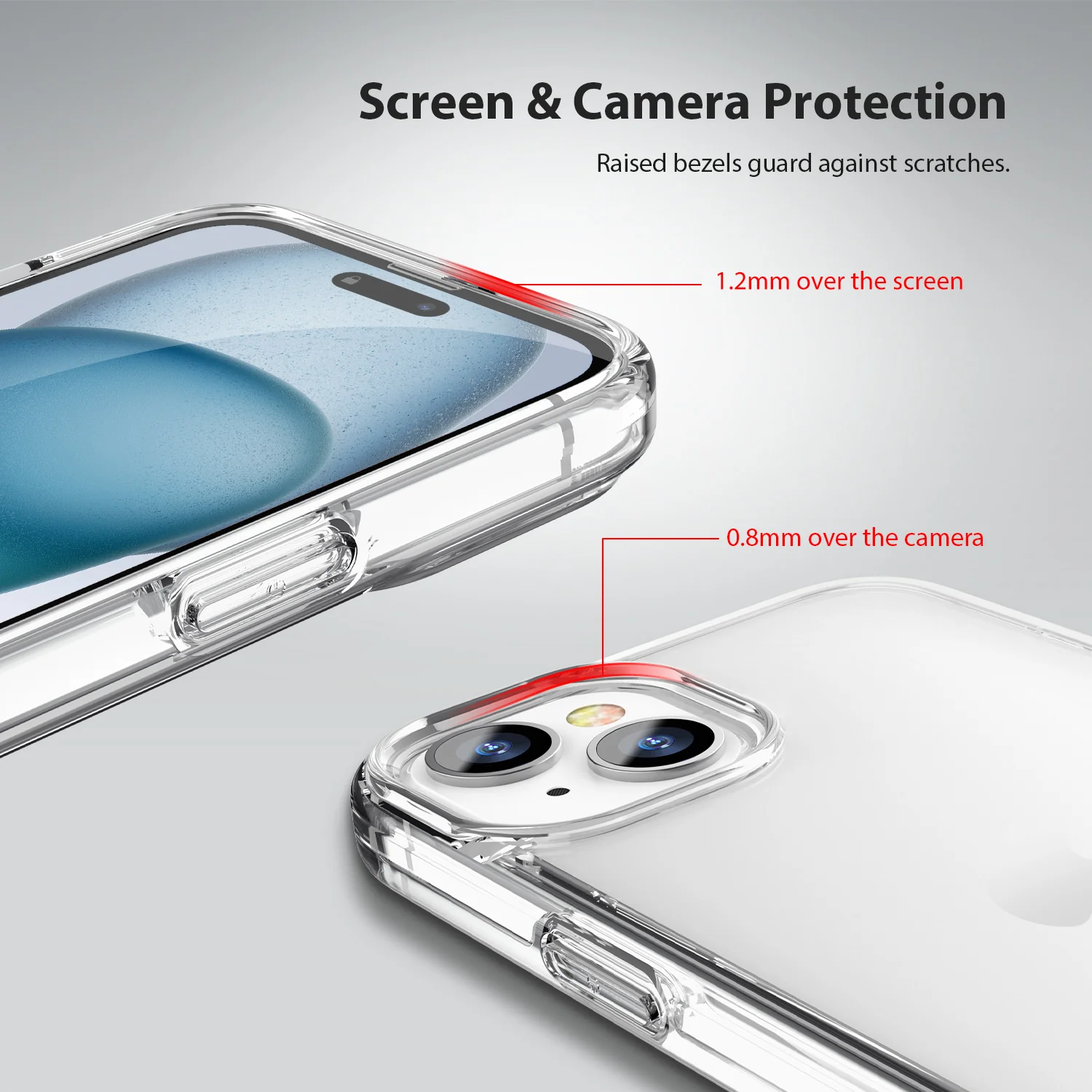 Tough On iPhone 15 Plus Case Clear - Image 3