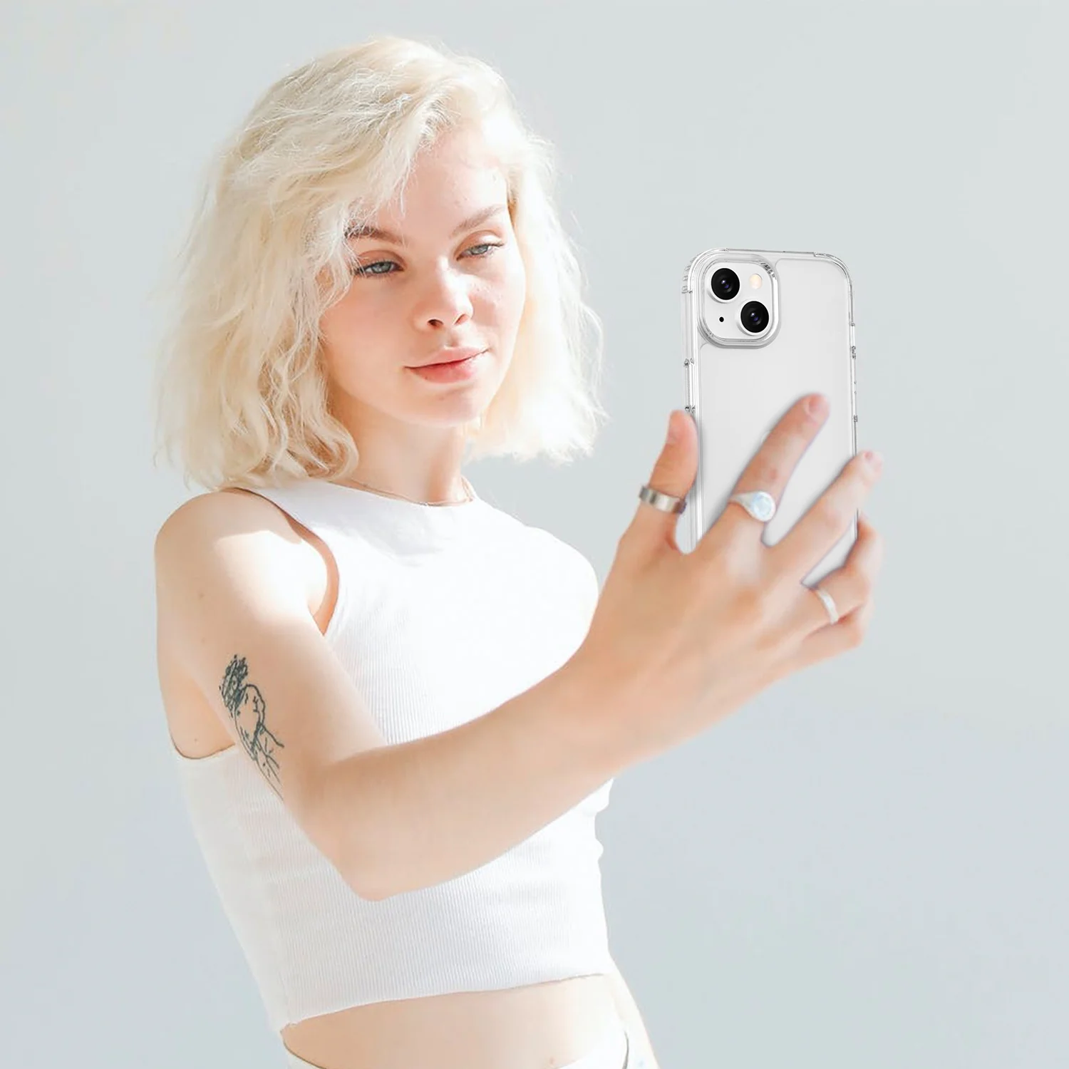 Tough On iPhone 15 Plus Case Clear Air - Image 8