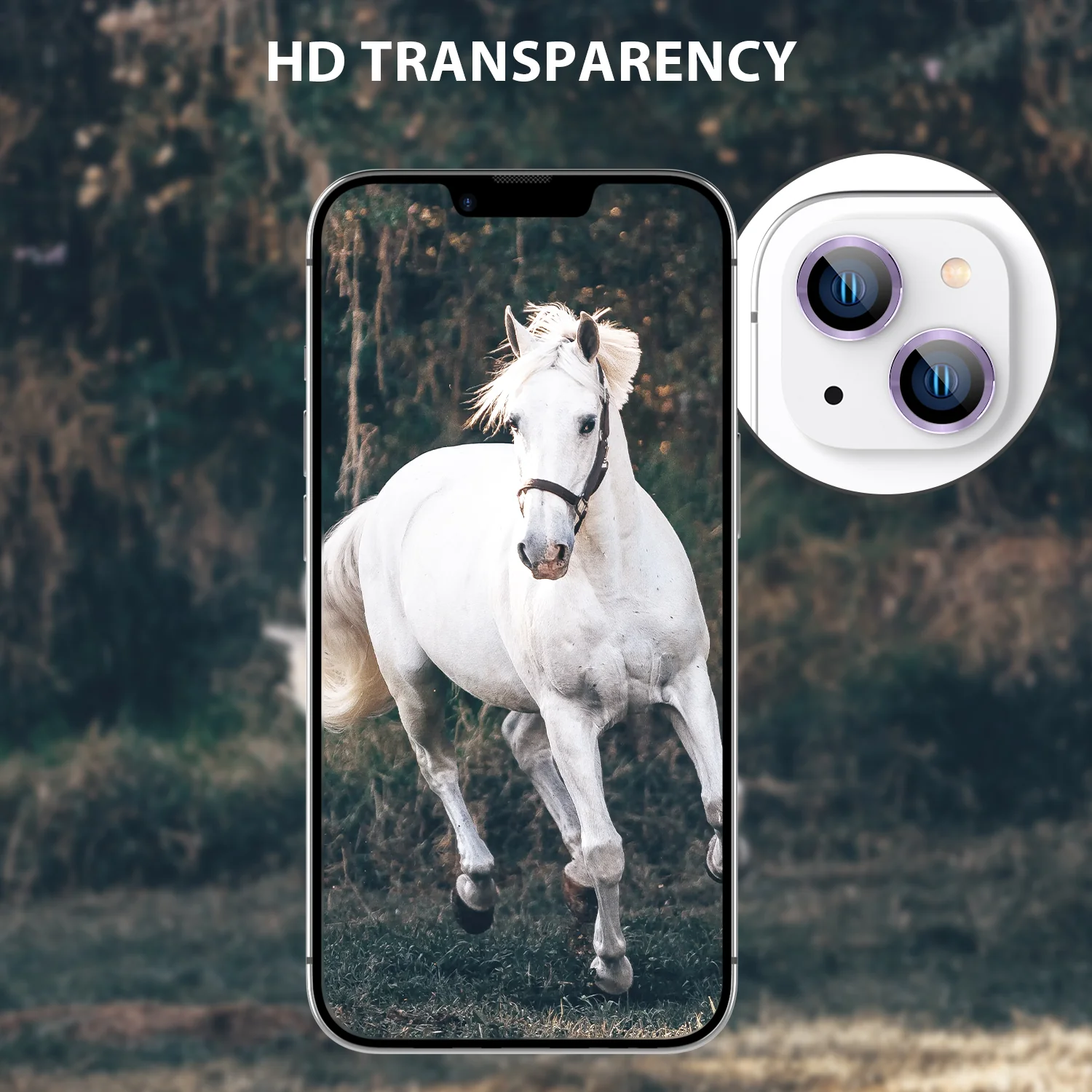 Tough On iPhone 15 Plus Camera lens Protector Tempered Glass Individual Ring - Image 13