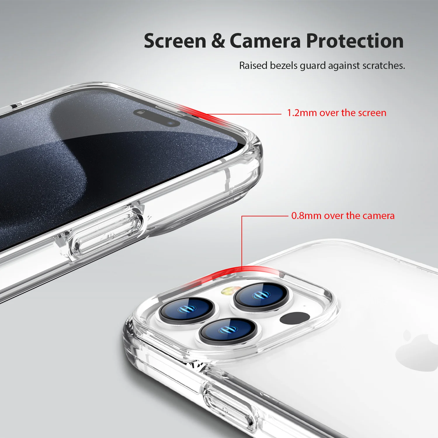 Tough On iPhone 15 Pro Case Clear - Image 4