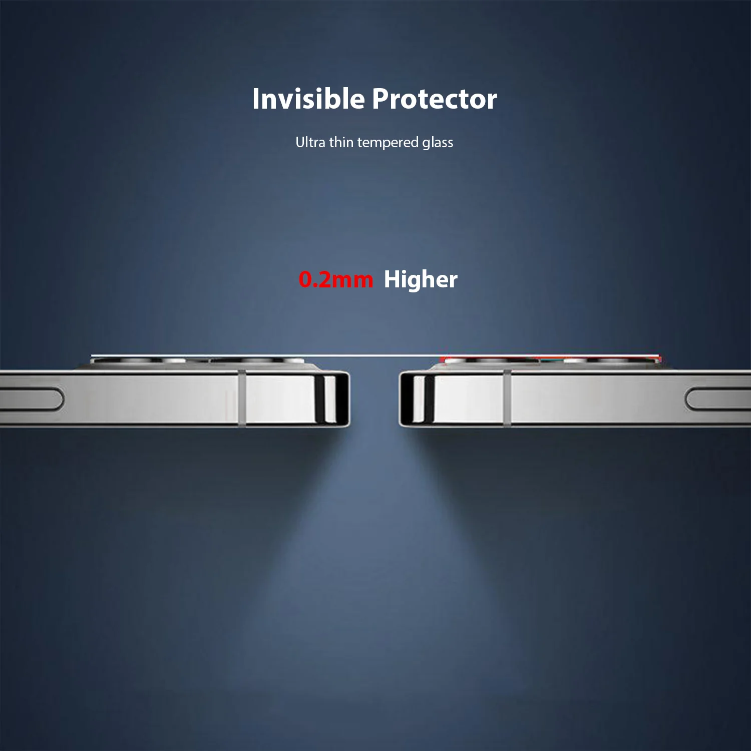 Tough On iPhone 15 Pro Max Camera Protector Metal Tempered Glass Black - Image 7