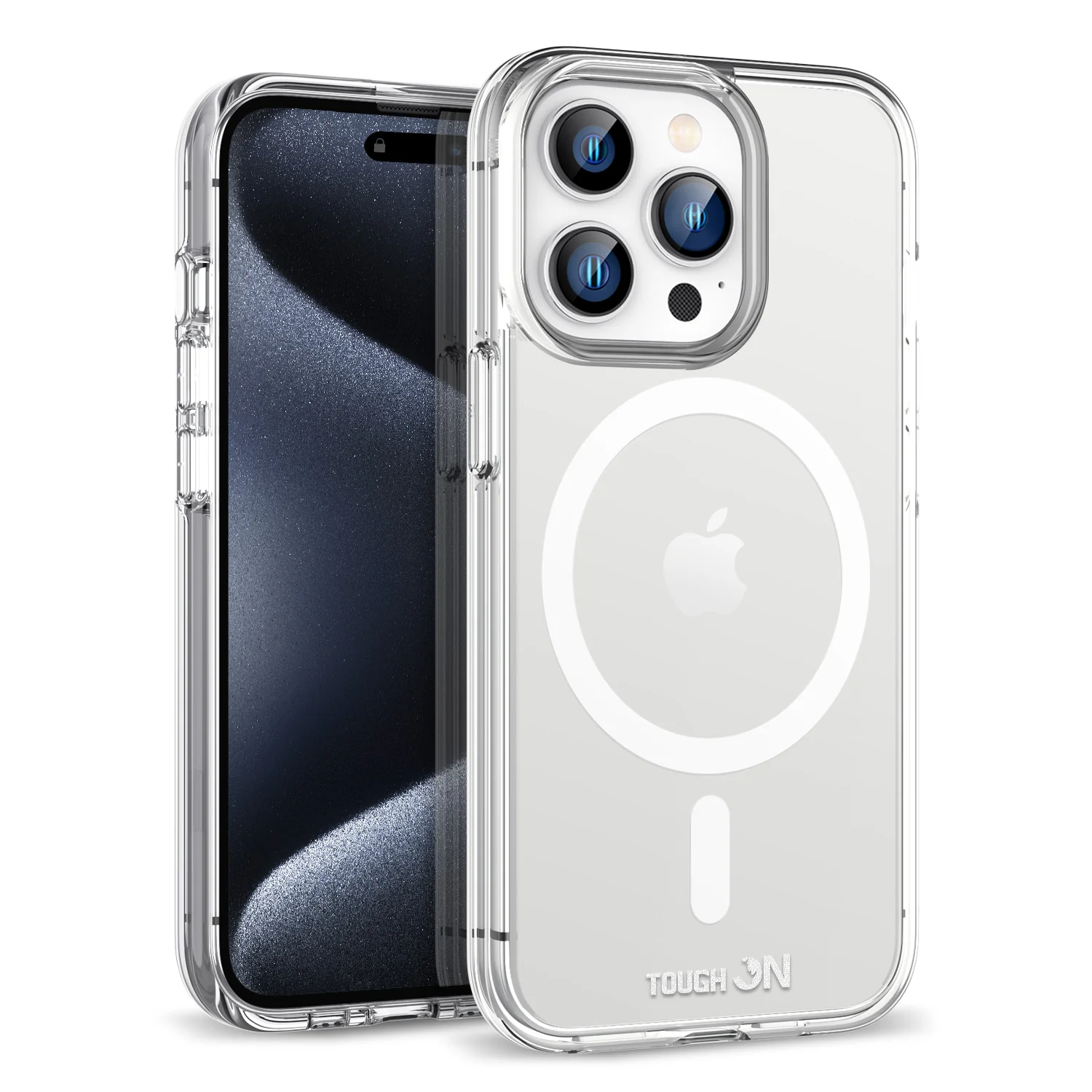 Tough On iPhone 15 Pro Max Clear Case with MagSafe - Image 21
