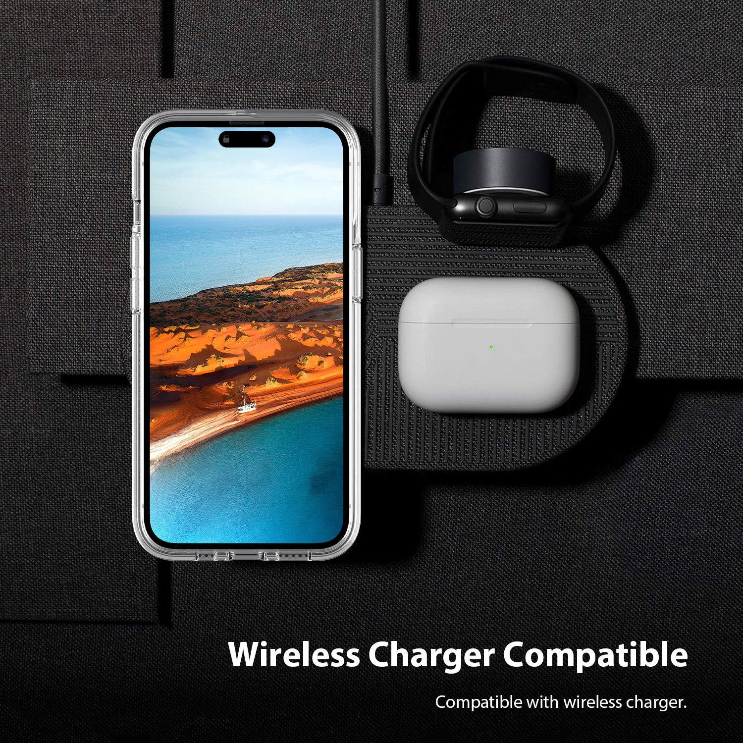 Tough On iPhone 15 Pro Max Clear Case with MagSafe - Image 29