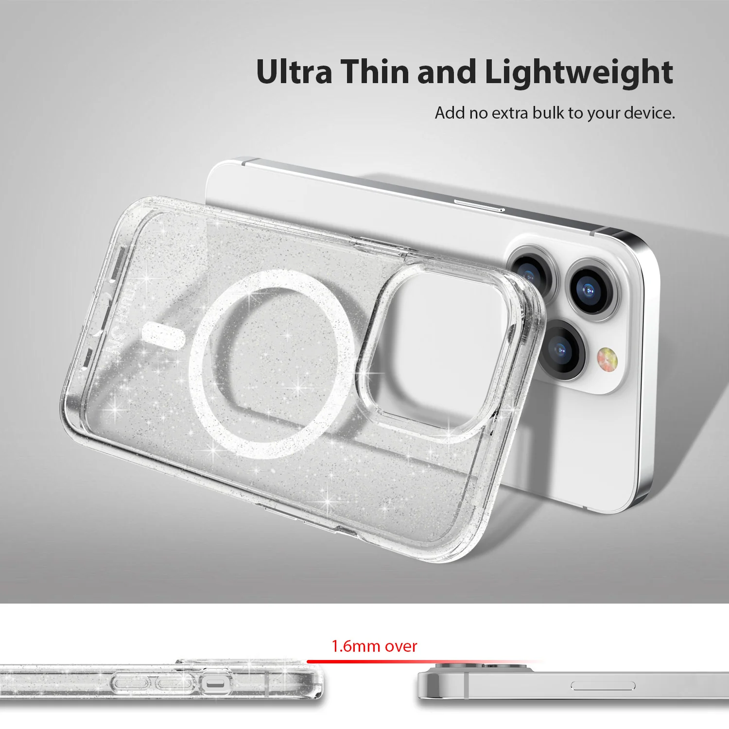 Tough On iPhone 15 Pro Max Clear Case with MagSafe - Image 6