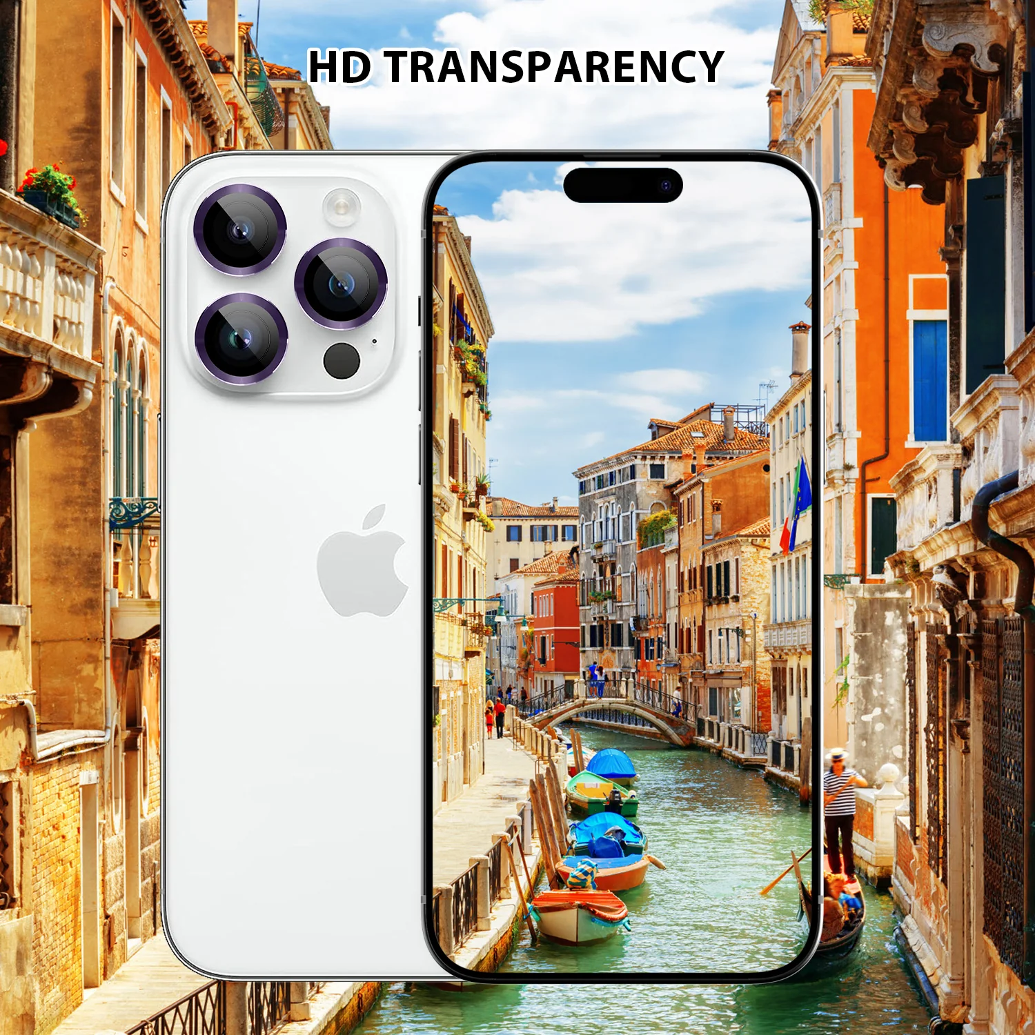 Tough On iPhone 15 Pro Max Rear Camera Protector Tempered Glass - Image 6