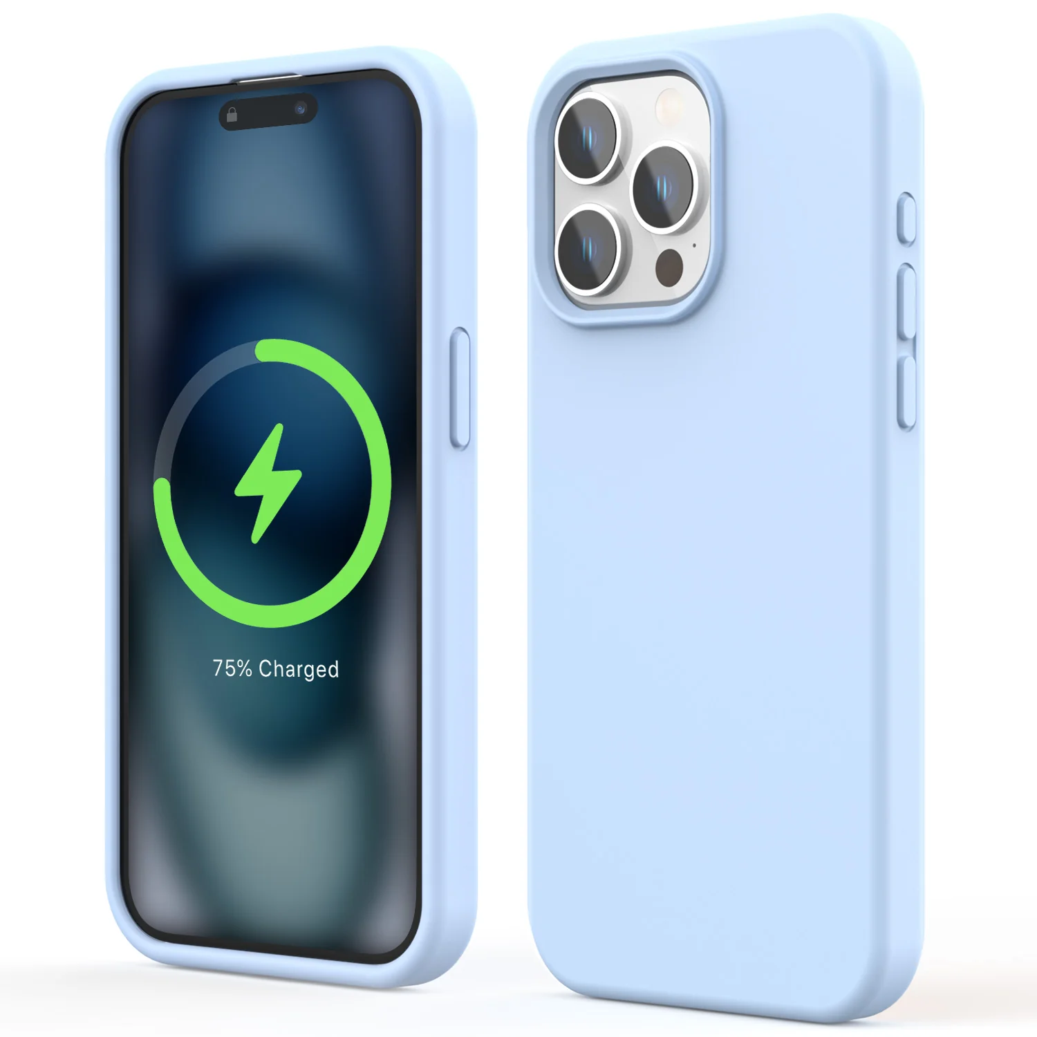 Tough On iPhone 15 Pro Max Strong Liquid Silicone Case with Magsafe - Image 17