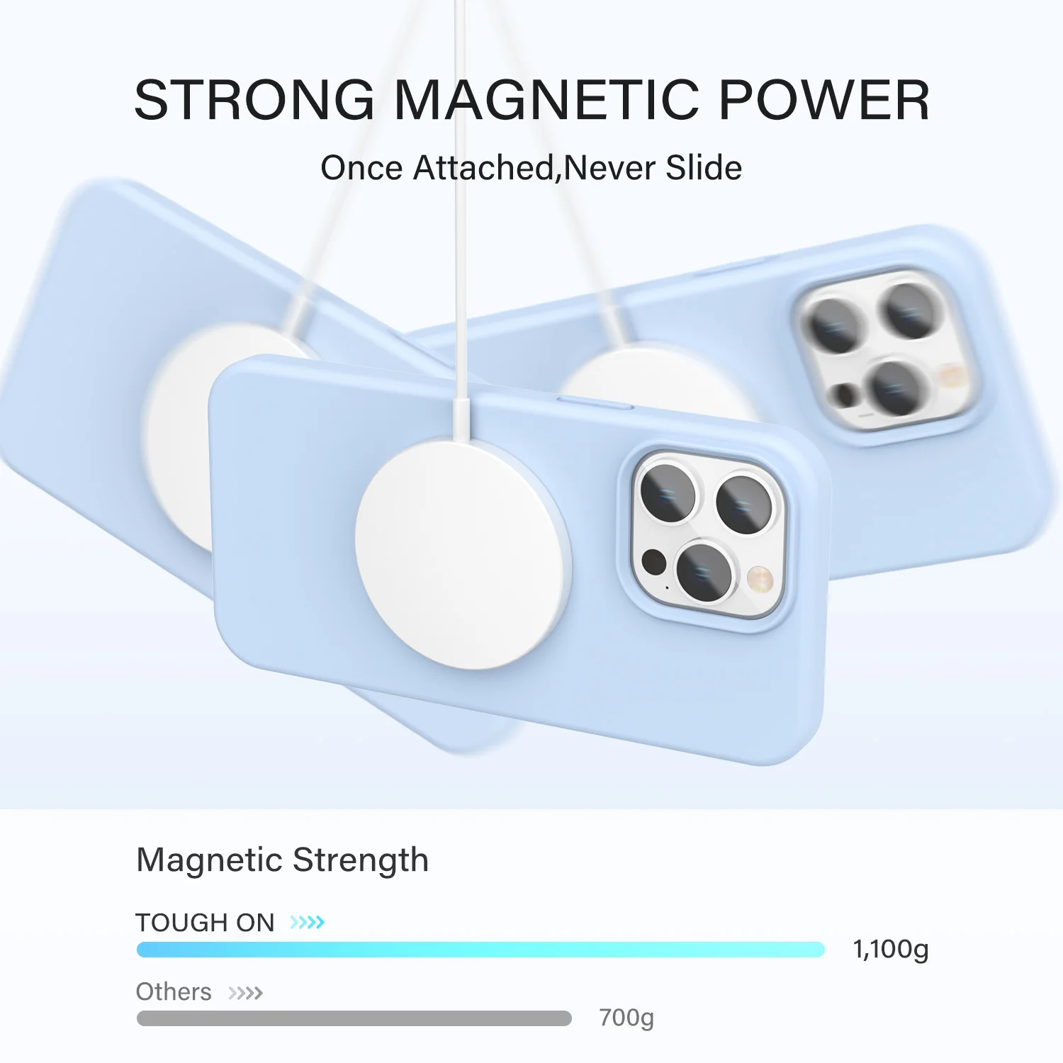 Tough On iPhone 15 Pro Max Strong Liquid Silicone Case with Magsafe - Image 18