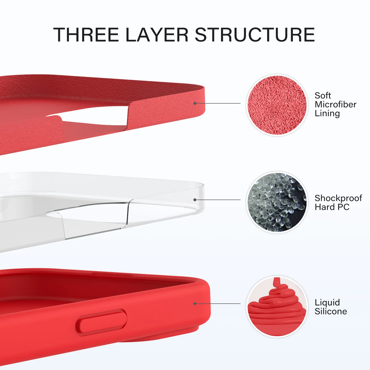 Tough On iPhone 15 Pro Max Strong Liquid Silicone Case with Magsafe - Image 29