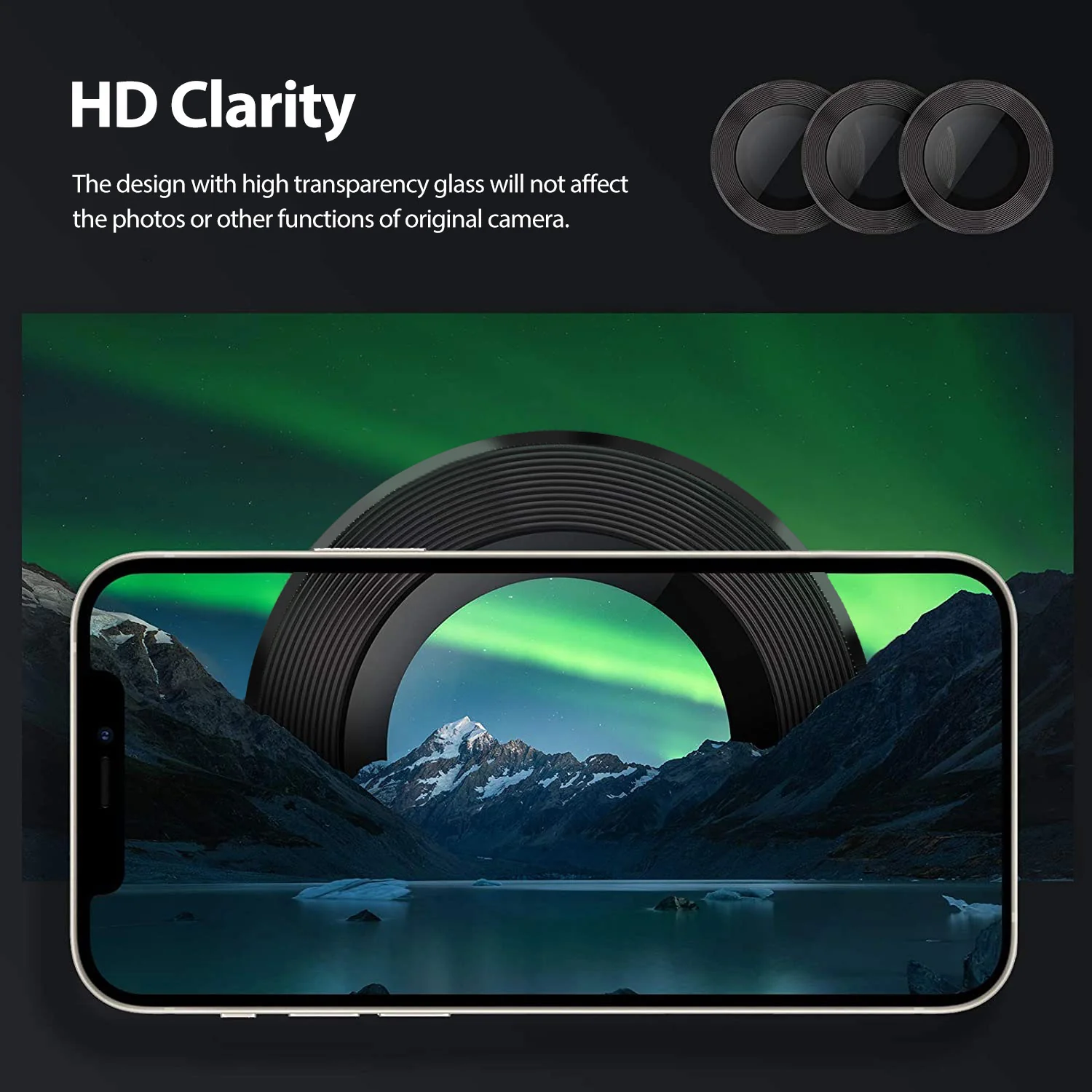 Tough On iPhone 15 Pro Rear Camera Protector Tempered Glass - Image 17
