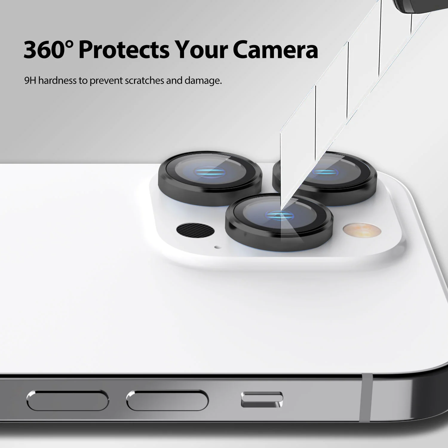Tough On iPhone 15 Pro Rear Camera Protector Tempered Glass - Image 18