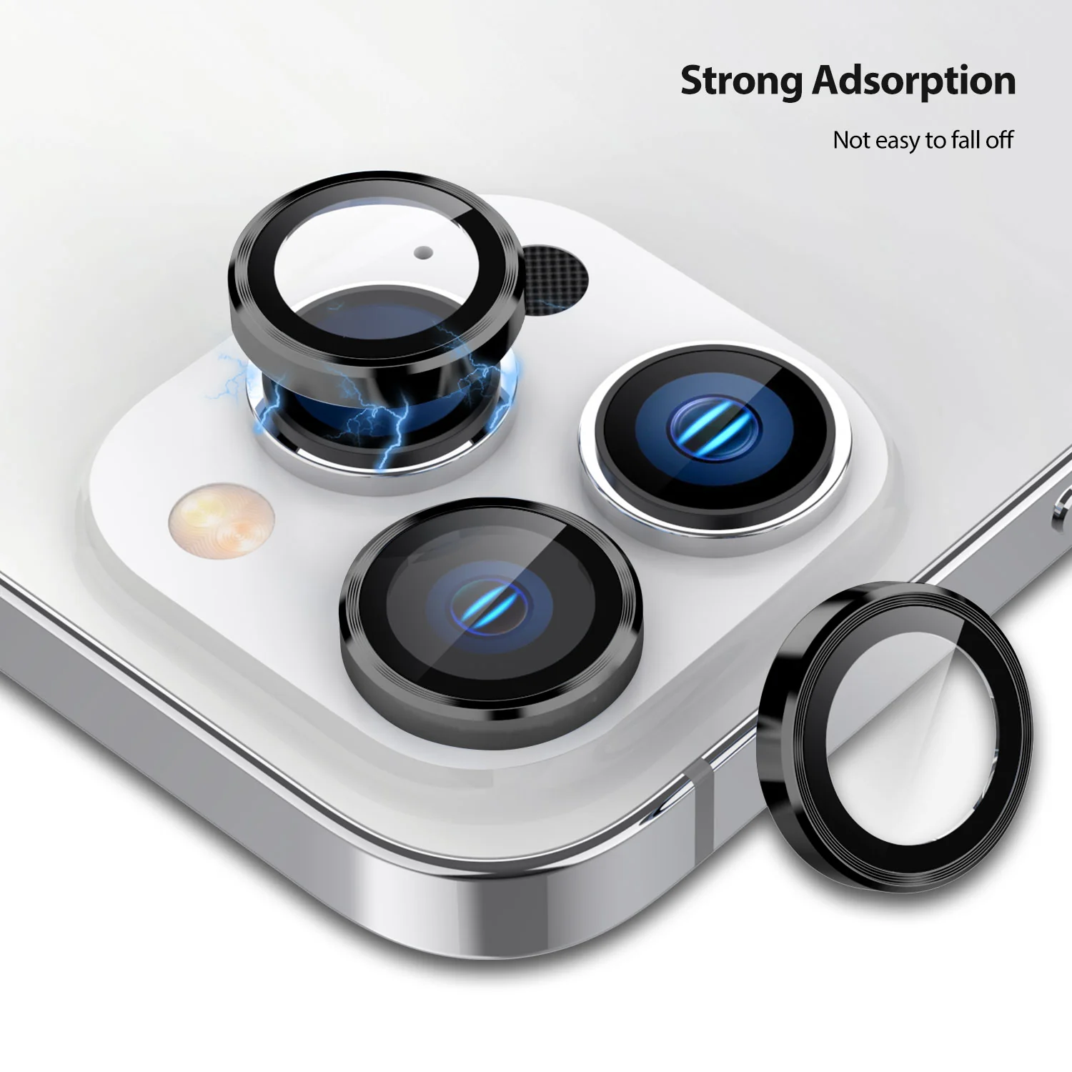 Tough On iPhone 15 Pro Rear Camera Protector Tempered Glass - Image 19