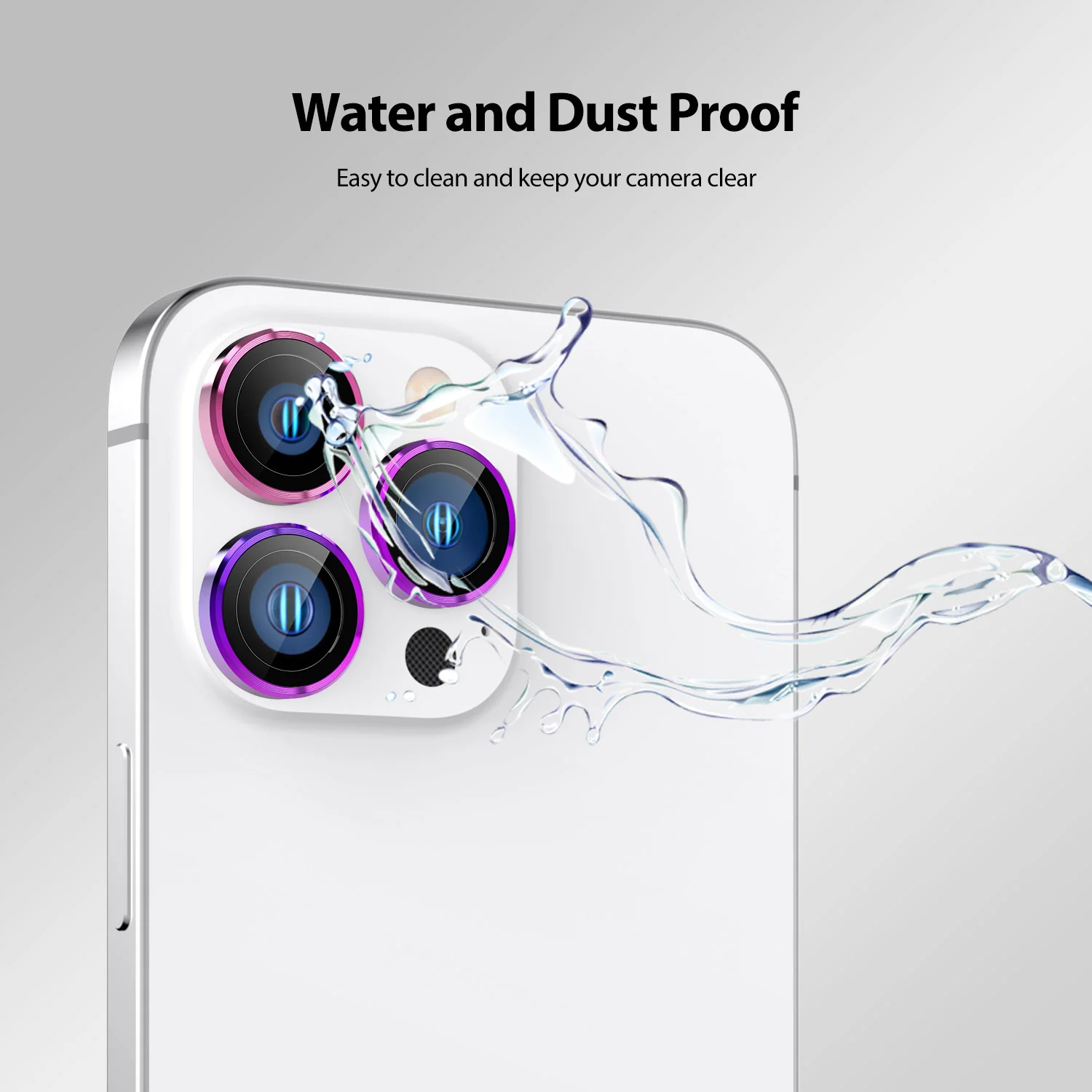 Tough On iPhone 15 Pro Rear Camera Protector Tempered Glass - Image 26