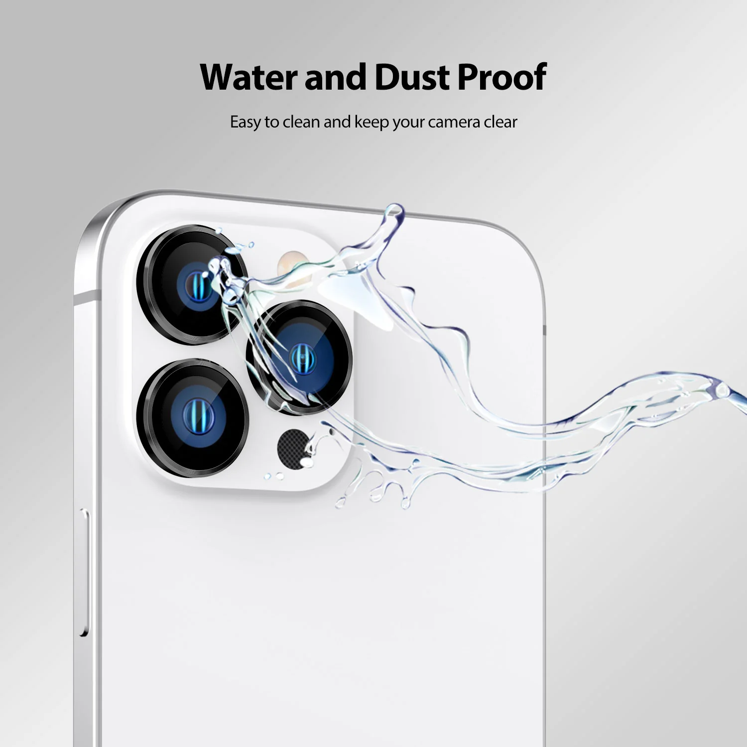 Tough On iPhone 15 Pro Rear Camera Protector Tempered Glass - Image 7