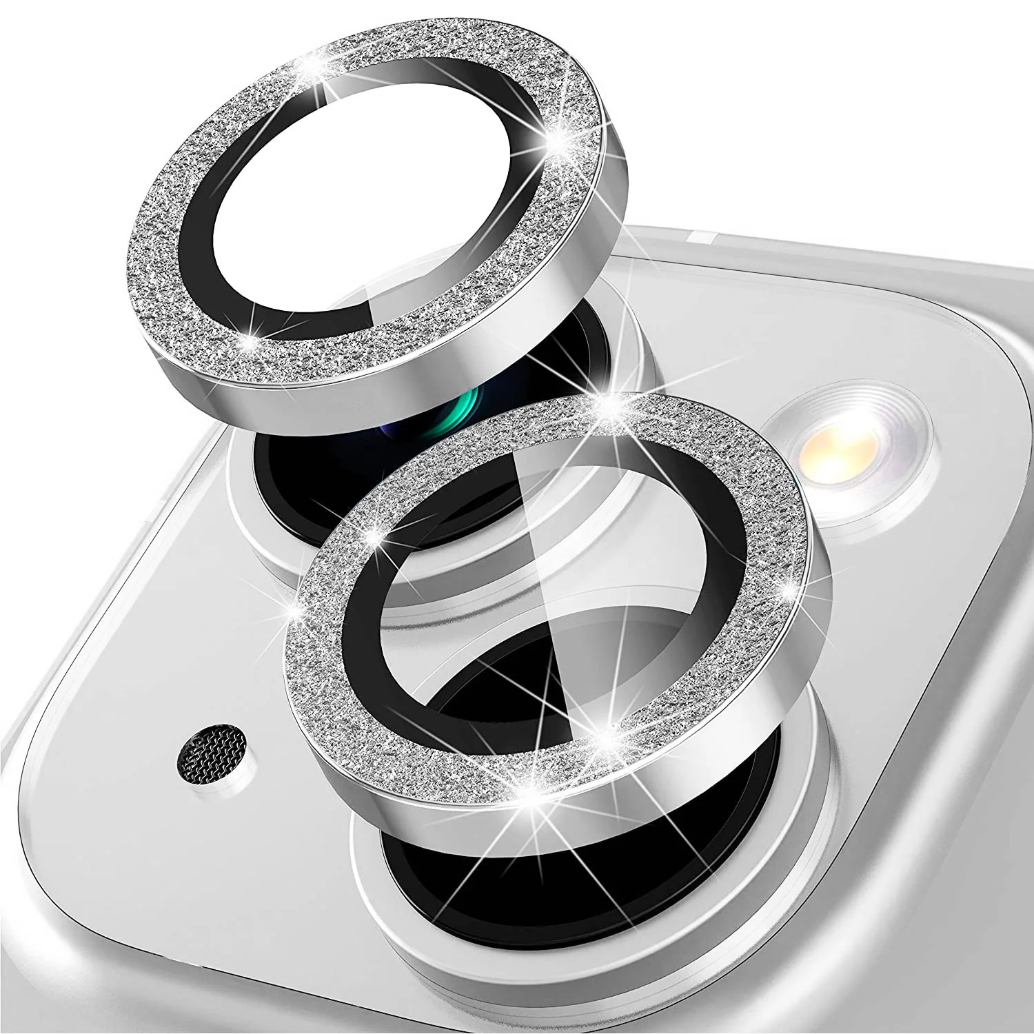 Tough On iPhone 15 Camera lens Protector Tempered Glass Individual Ring - Image 20