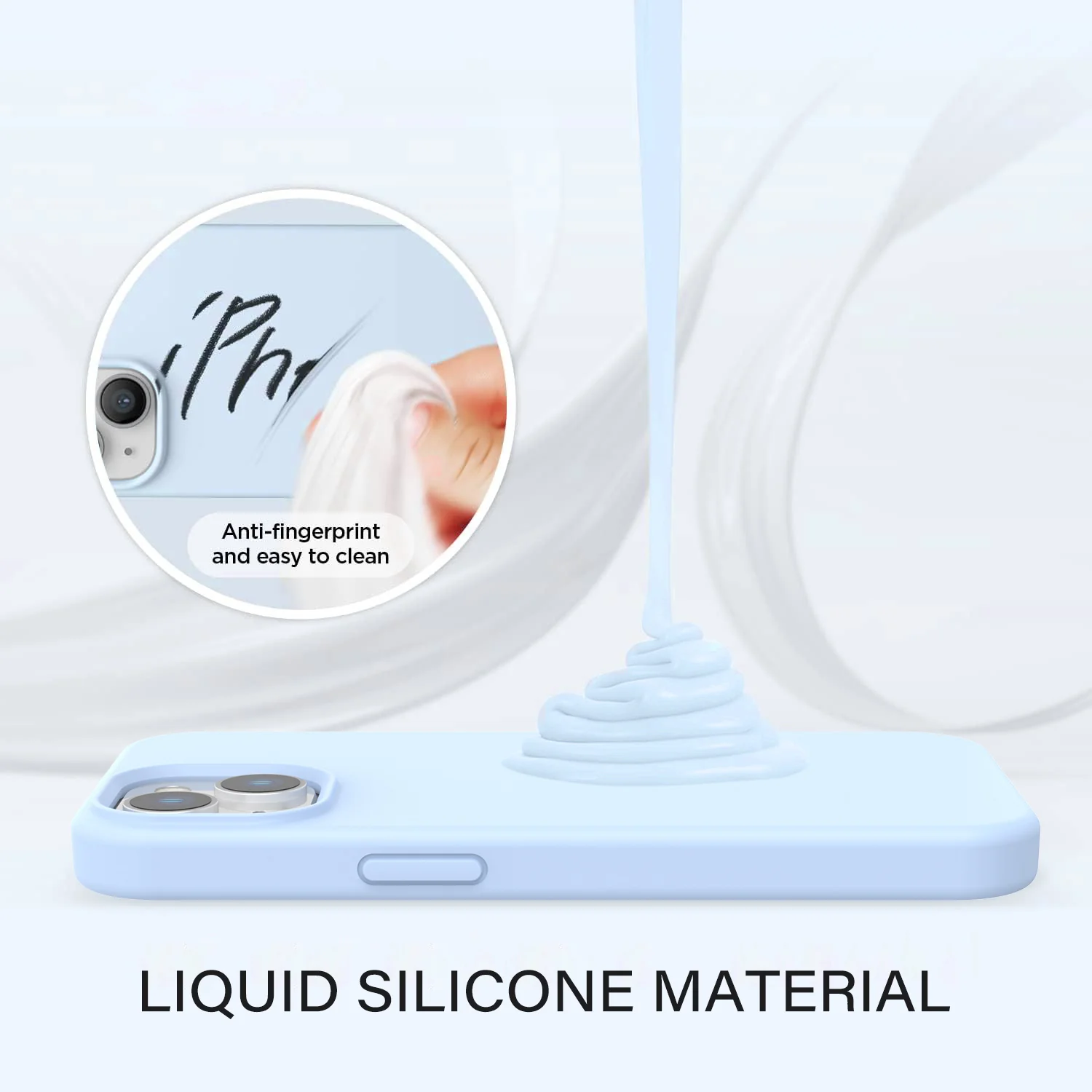 Tough On iPhone 16e / iPhone 15 Strong Liquid Silicone Case with Magsafe - Image 13