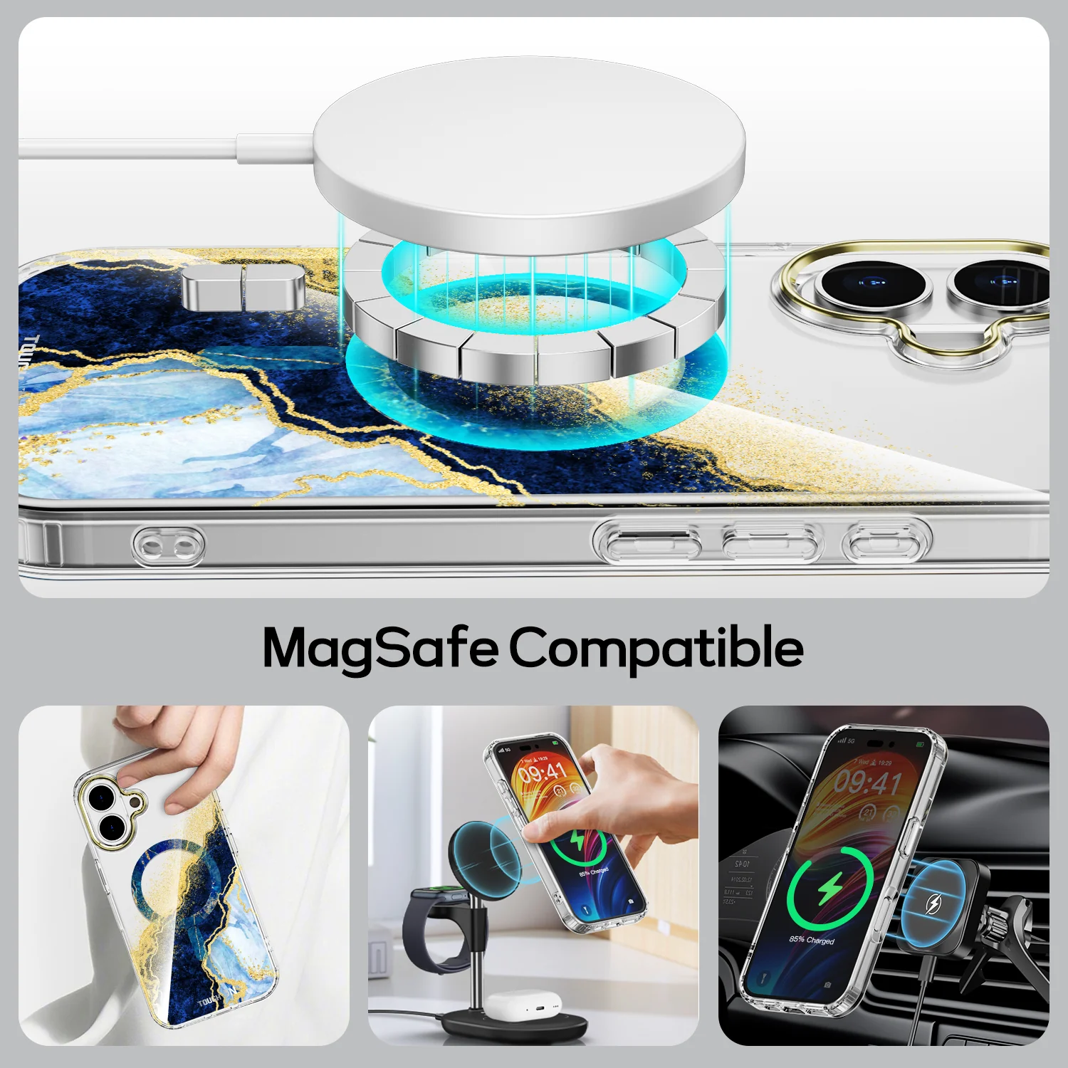 Tough On iPhone 16 Case Emerald With MagSafe - Image 19