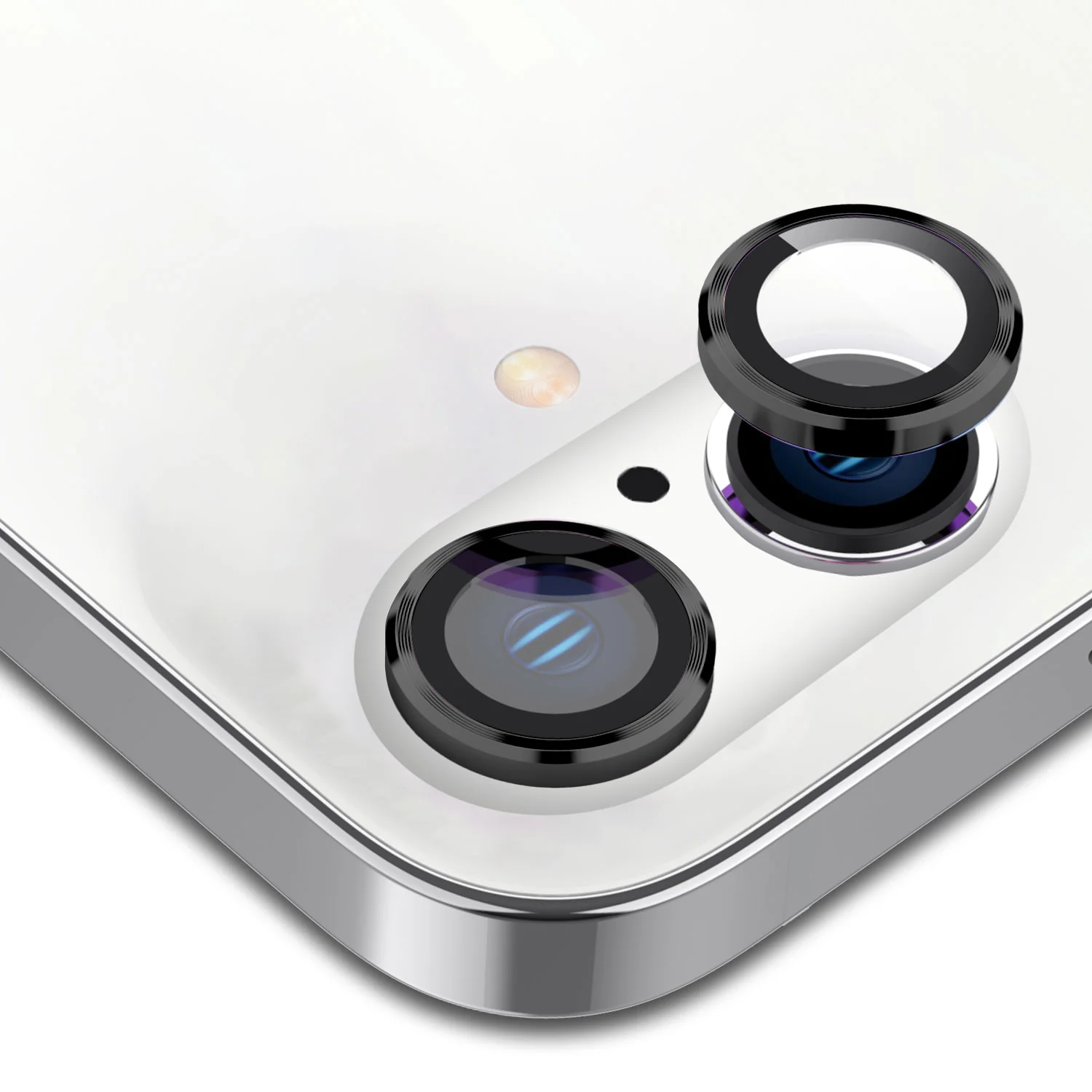 Tough On iPhone 16 Plus Camera lens Protector Tempered Glass Individual Ring - Image 15
