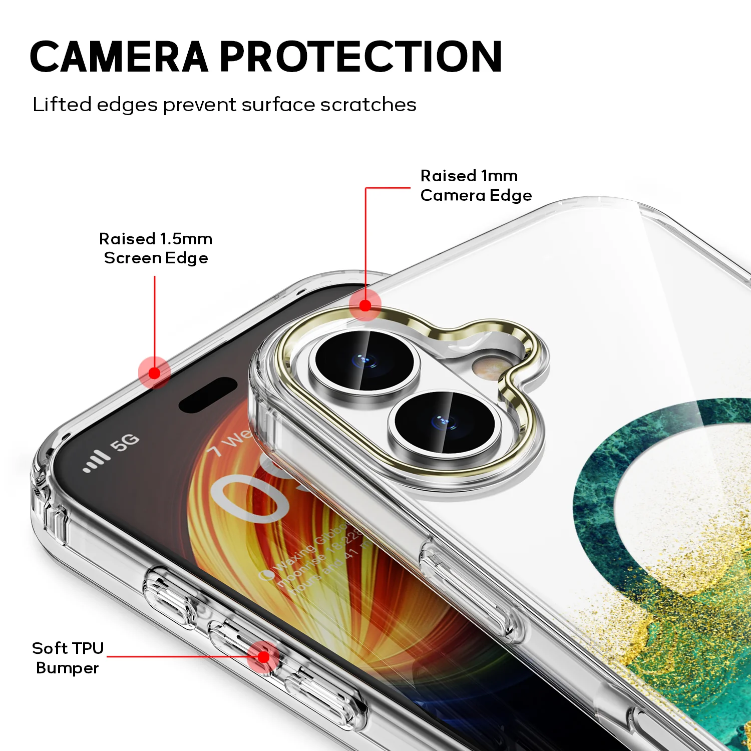 Tough On iPhone 16 Plus Case Emerald With MagSafe - Image 13