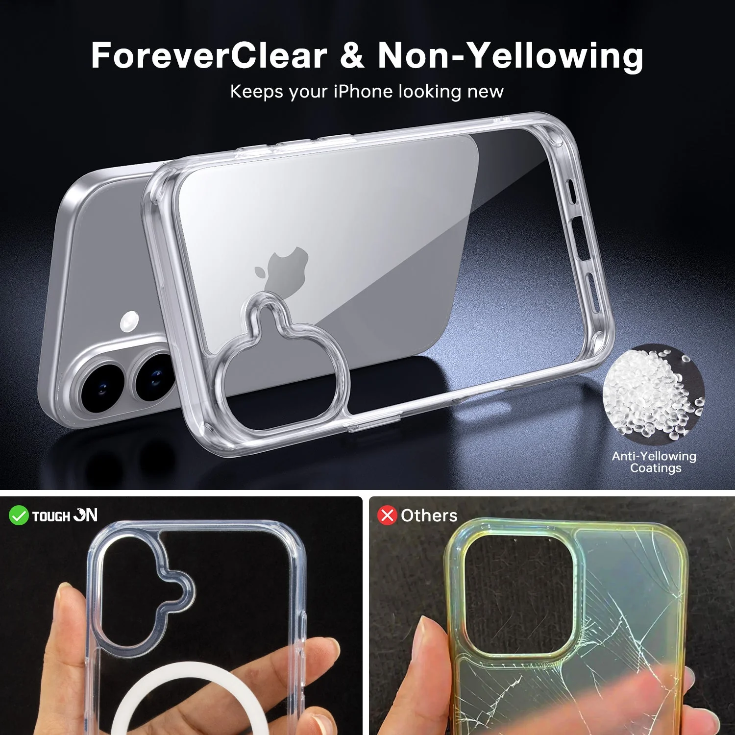 Tough On iPhone 16 Plus Case Tough Clear - Image 10