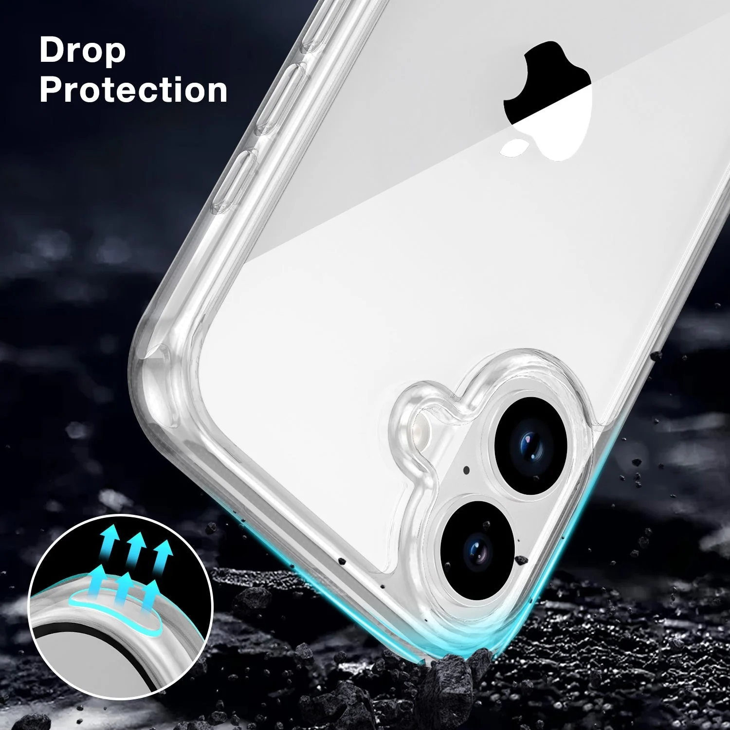Tough On iPhone 16 Plus Case Tough Clear - Image 11