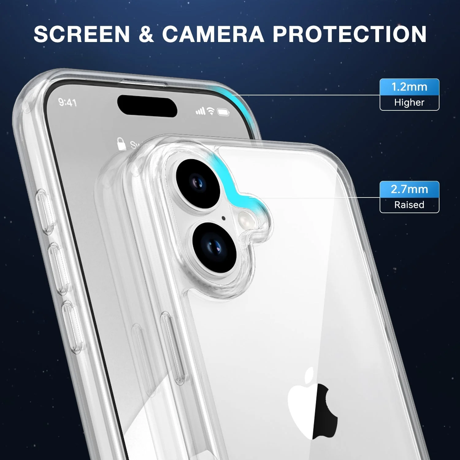 Tough On iPhone 16 Plus Case Tough Clear - Image 12
