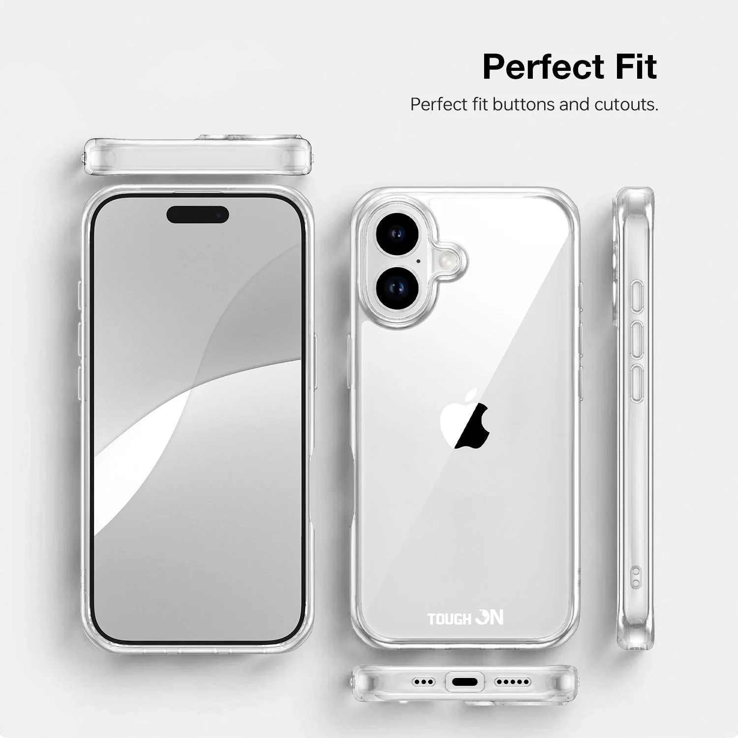 Tough On iPhone 16 Plus Case Tough Clear - Image 13