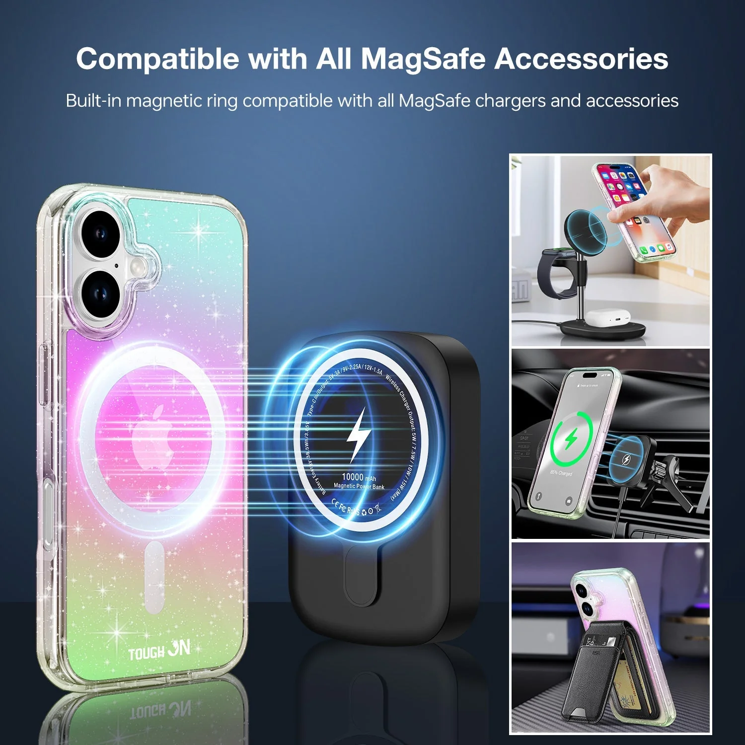 Tough On iPhone 16 Plus Case Tough Clear - Image 2