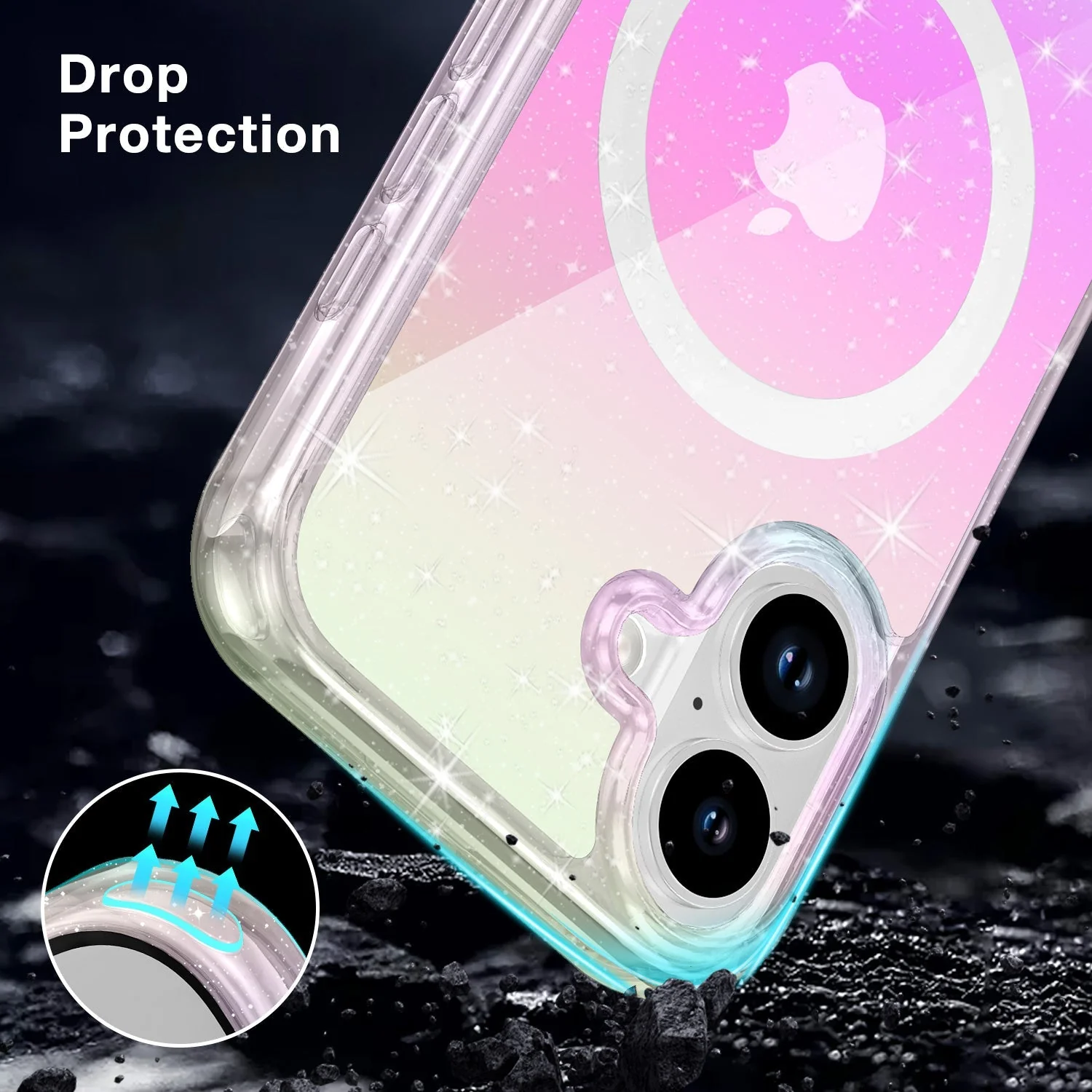 Tough On iPhone 16 Plus Case Tough Clear - Image 5