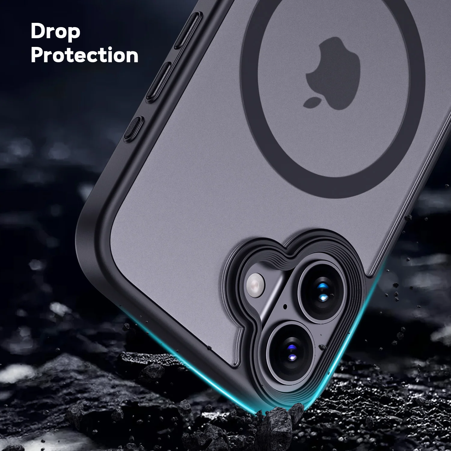 Tough On iPhone 16 Plus Case With MagSafe Matte Black - Image 4